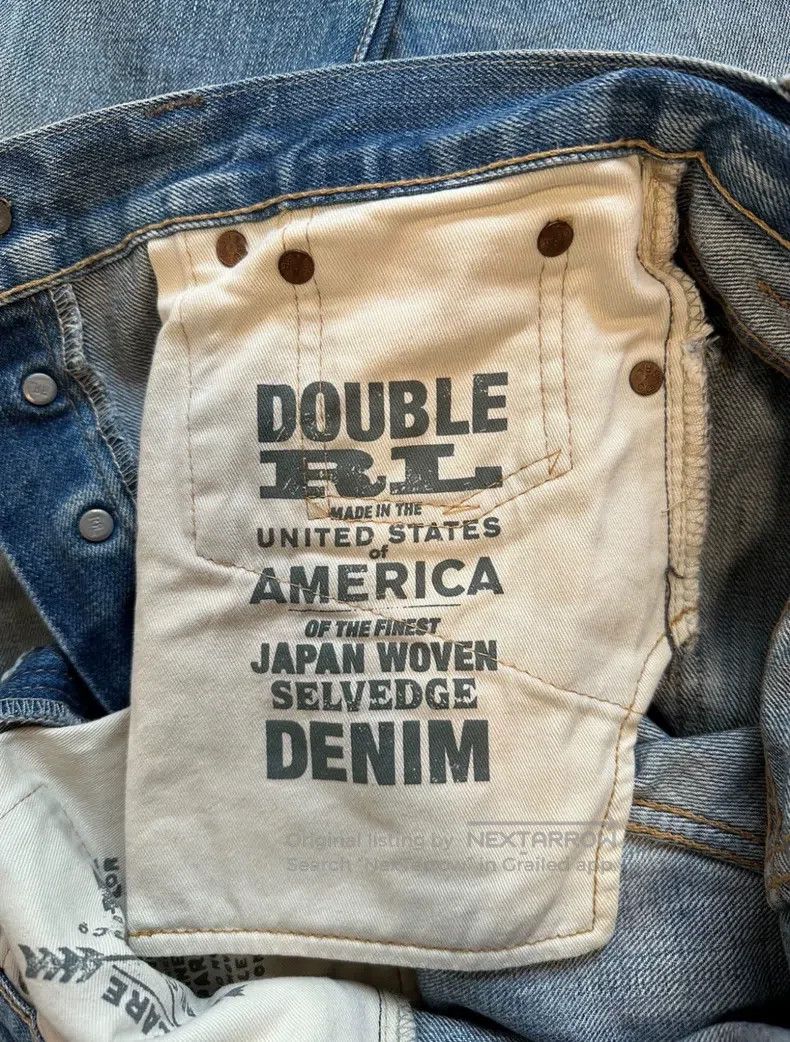 RRL Ralph Lauren RRL Ralph Lauren Old rare white label American vintage was Size US 30 / EU 46 - 5 Thumbnail