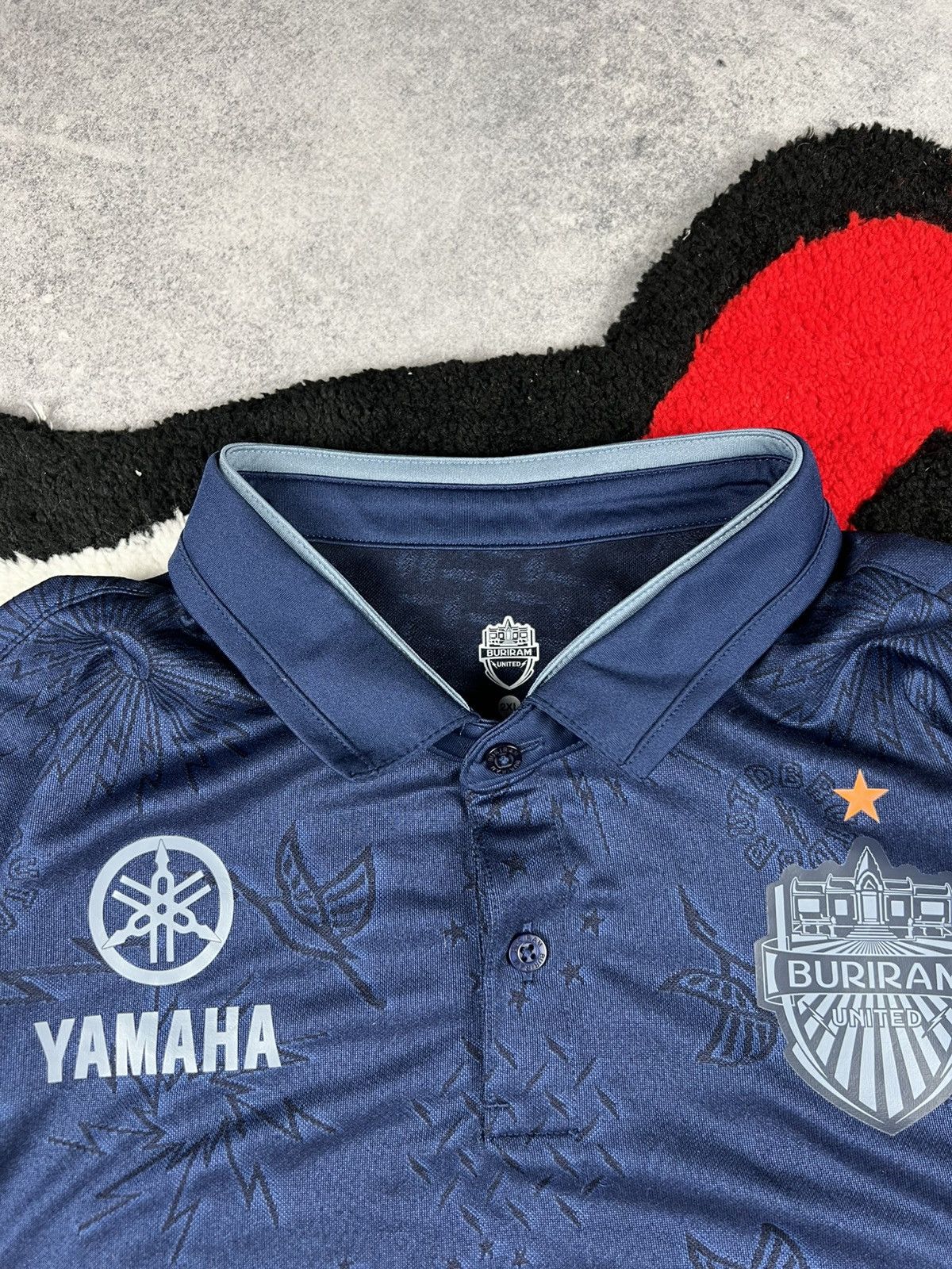 Yamaha Buriram United 2024 Thailand Football Soccer Jersey Size US XXL / EU 58 / 5 - 6 Thumbnail