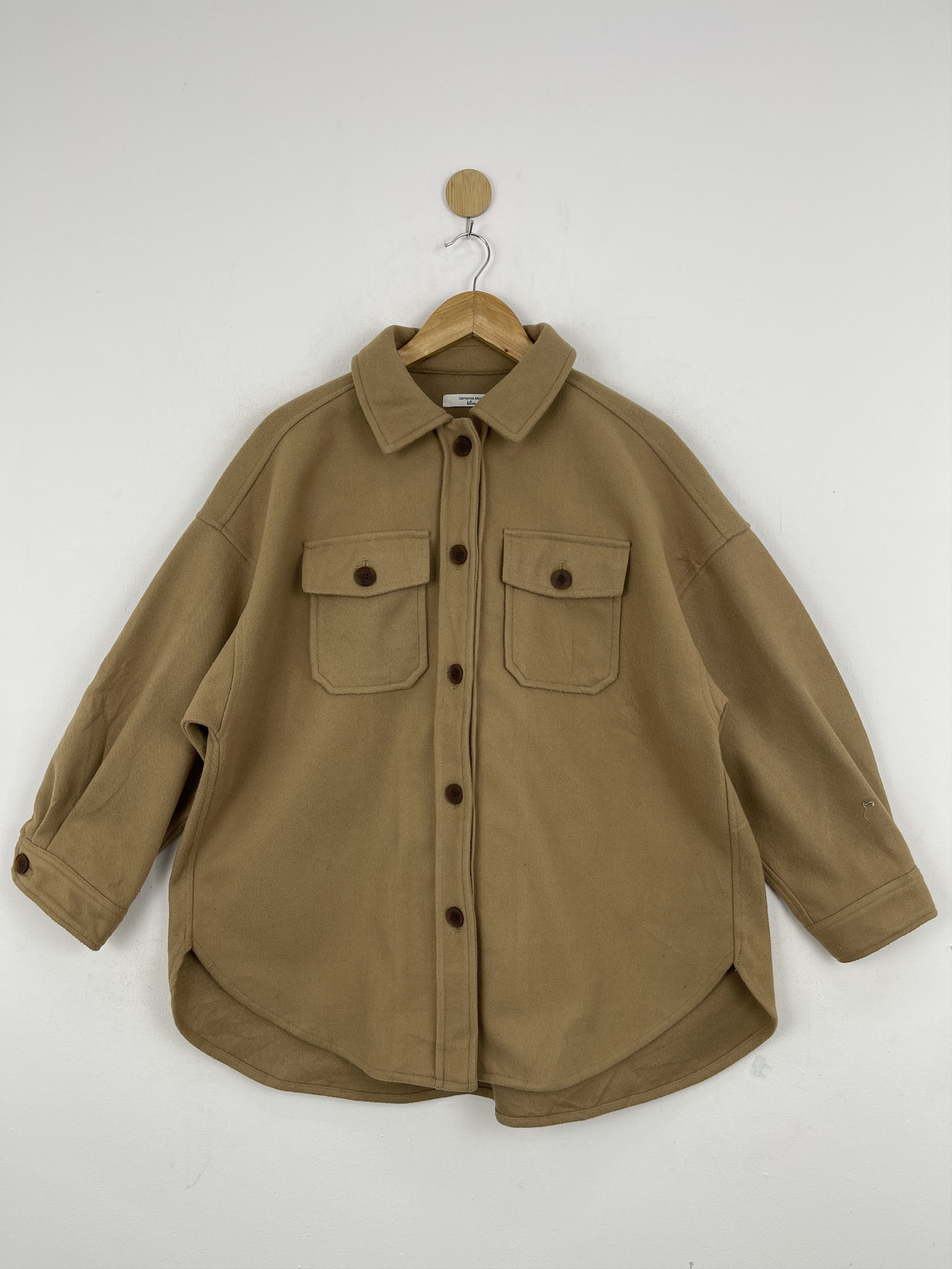 Japanese Brand Vintage Japanese Brand Tapered Button Up Light Jacket JA0073 Size US M / EU 48-50 / 2 - 1 Thumbnail
