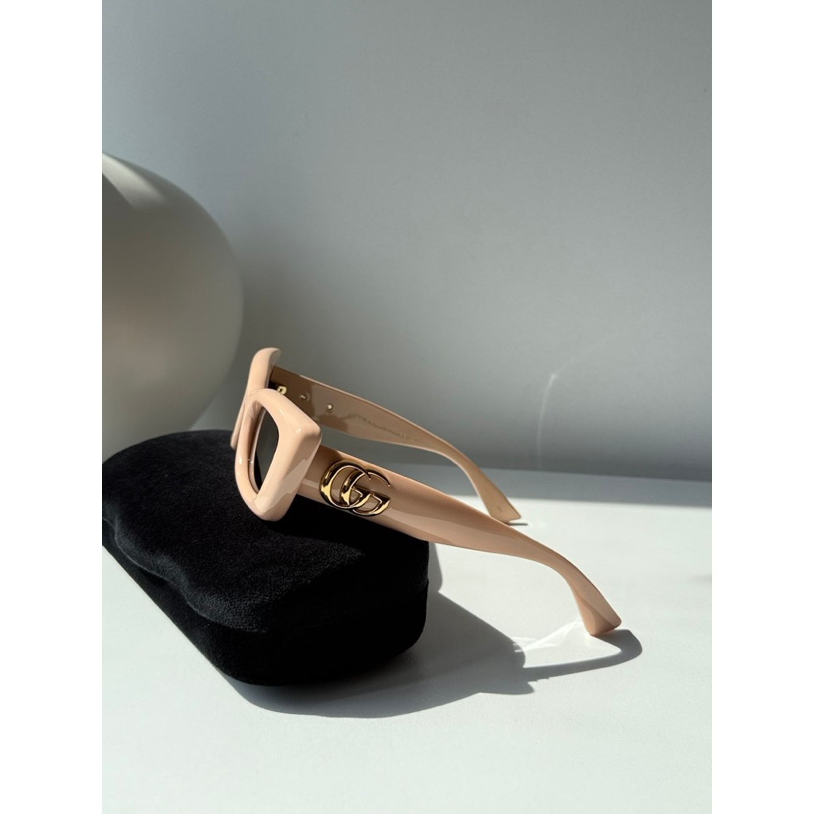 Gucci Copied - NEW Gucci GG1827S Pink Cat Eye Sunglasses Size ONE SIZE - 3 Thumbnail