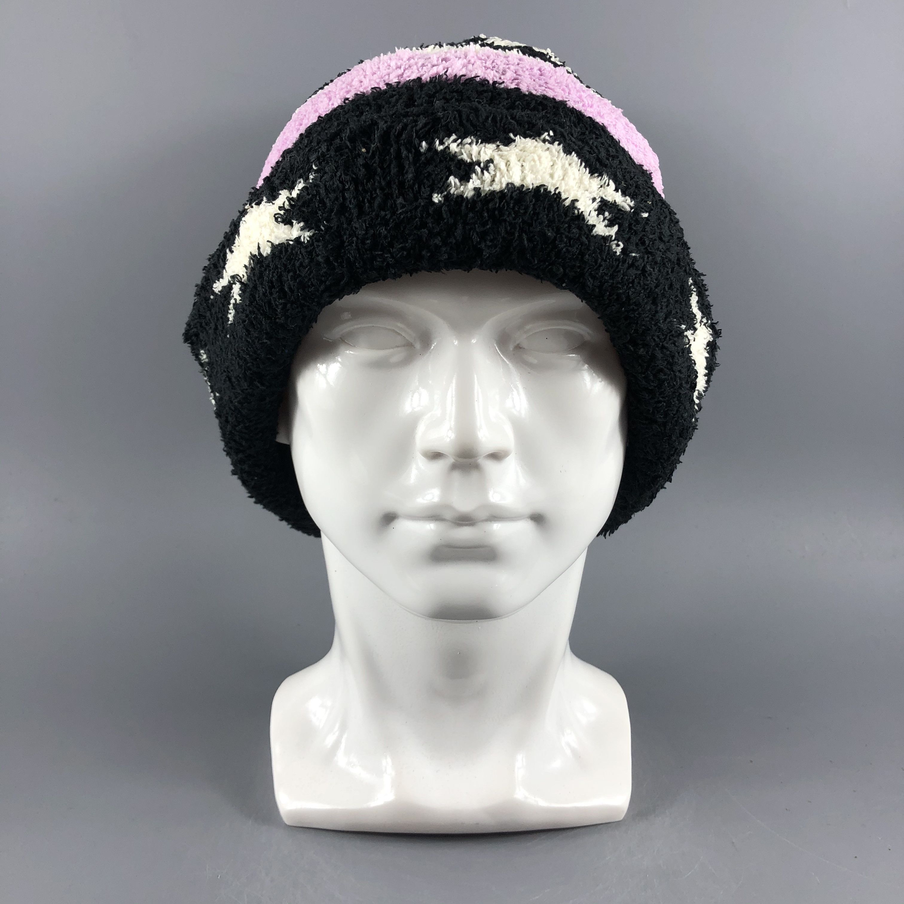 image of Vintage Unknown Hats Flecee Beanie Star Snow Hat Snow Cap B1325, Men's