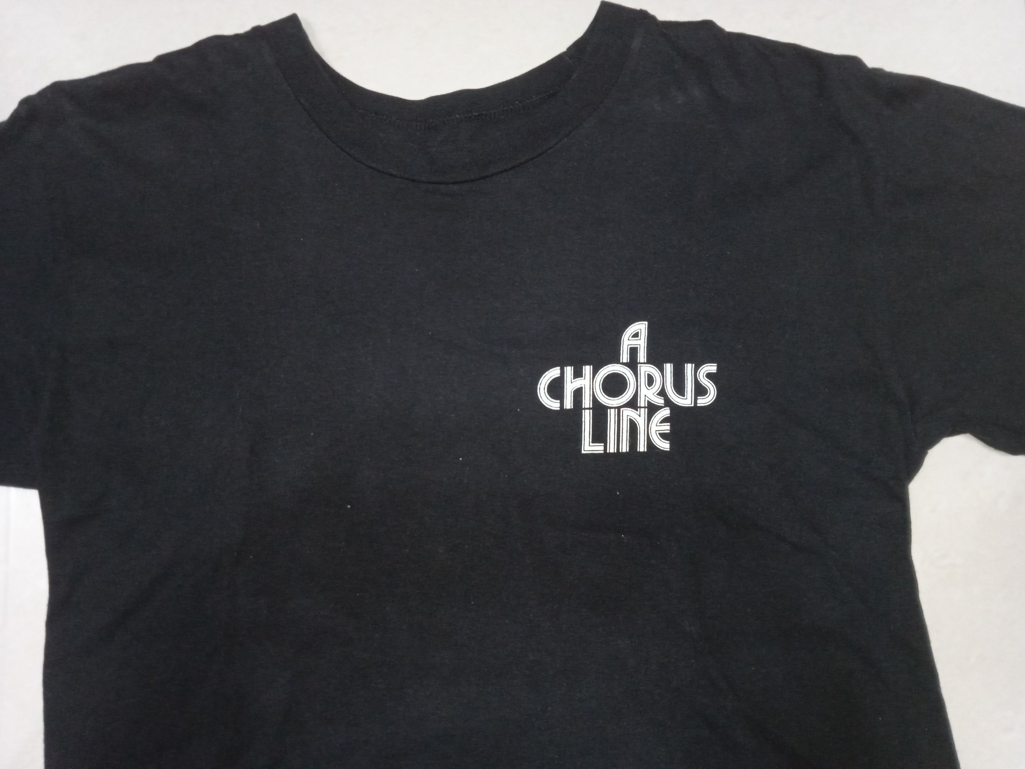 Vintage Vintage 80s A Chorus Line Japan Tour T-Shirt Size US S / EU 44-46 / 1 - 6 Thumbnail