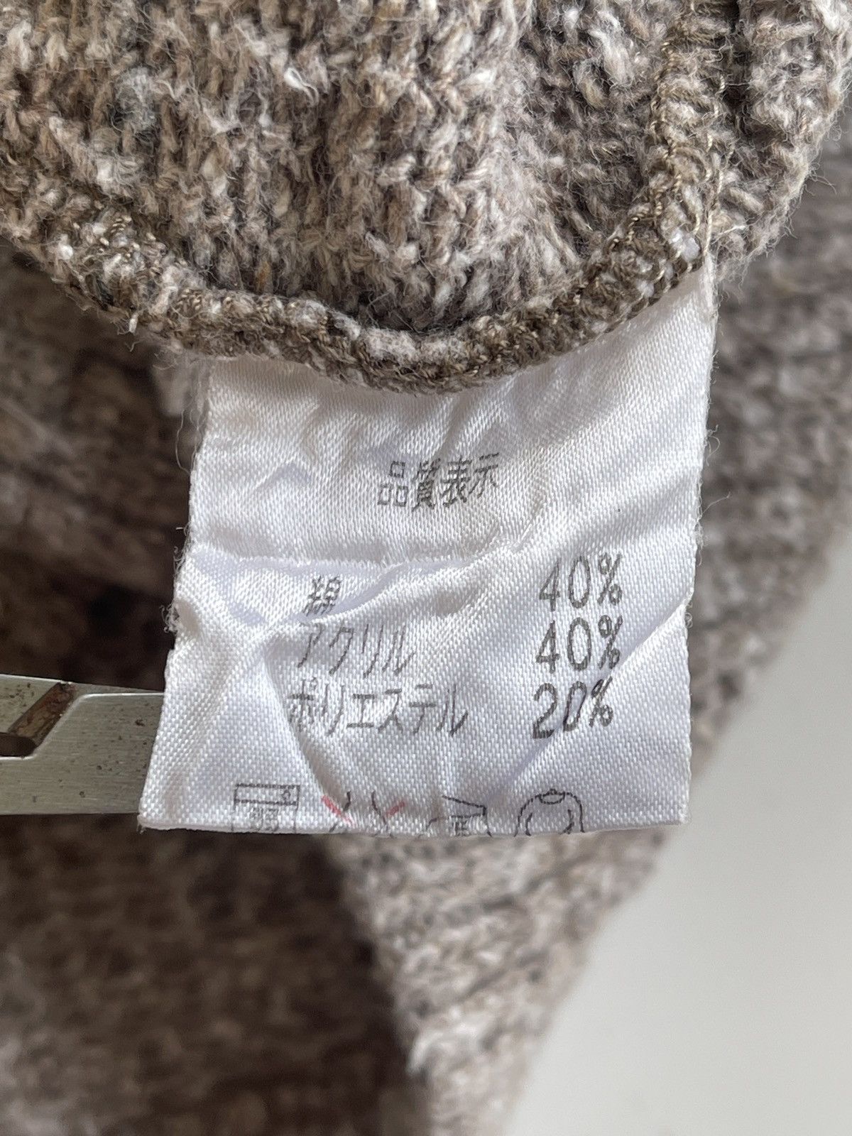 Japanese Brand Vintage Mr.Bogey Knitted Wording Shirt Size US L / EU 52-54 / 3 - 9 Thumbnail
