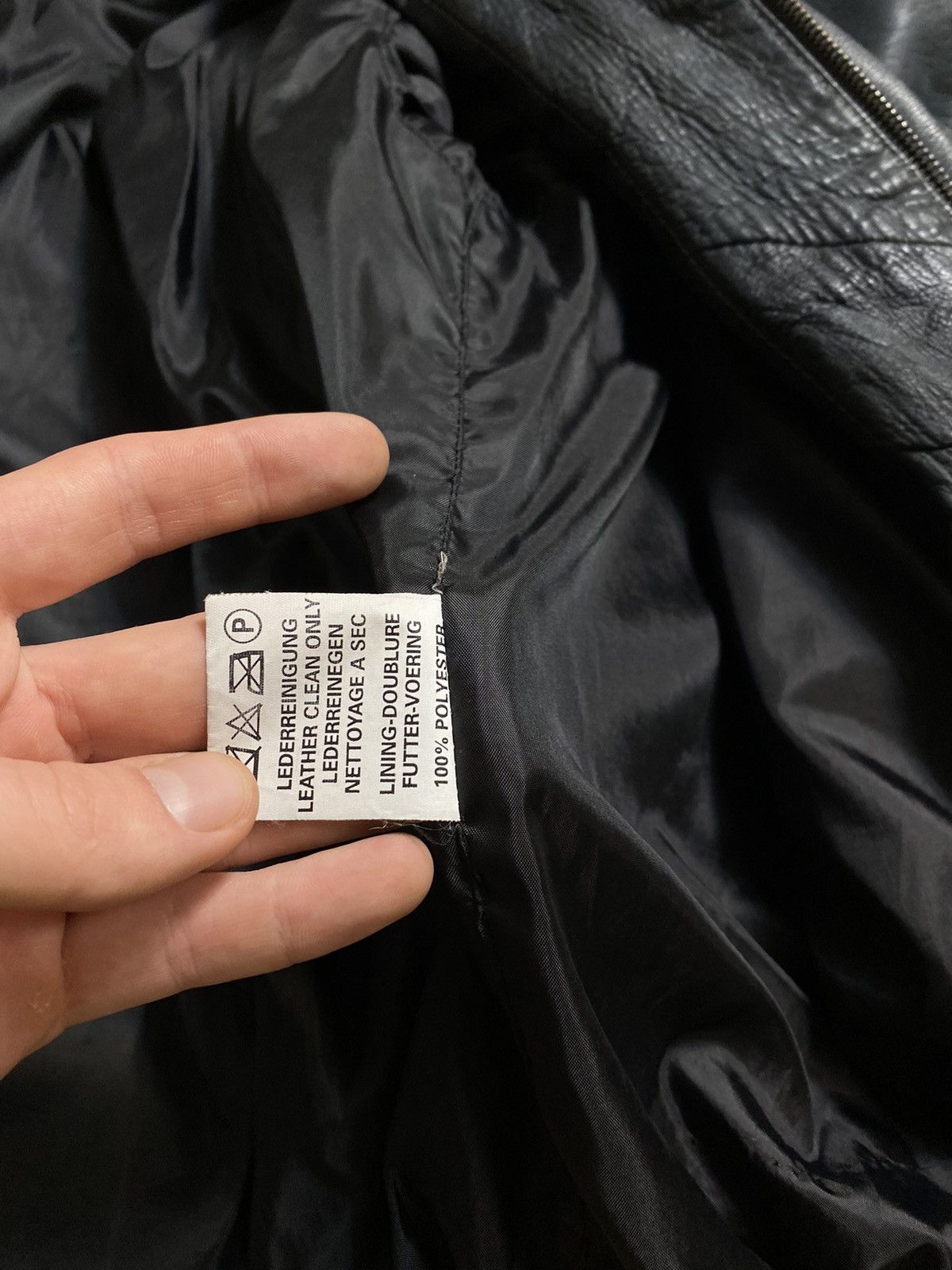Genuine Leather Vintage Leather Bomber Jacket Forces Style Community 56 Size US XL / EU 56 / 4 - 10 Thumbnail