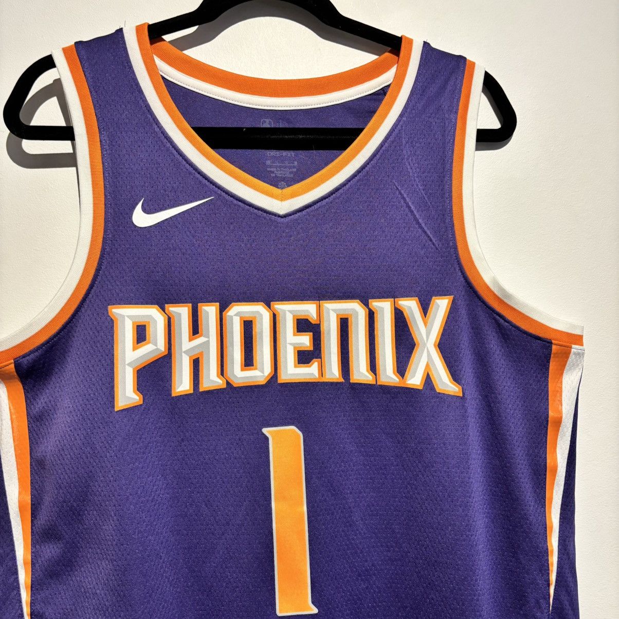 Nike Devin Booker Phoenix Suns Jersey Swingman Nike Icon NBA Size US L / EU 52-54 / 3 - 3 Thumbnail