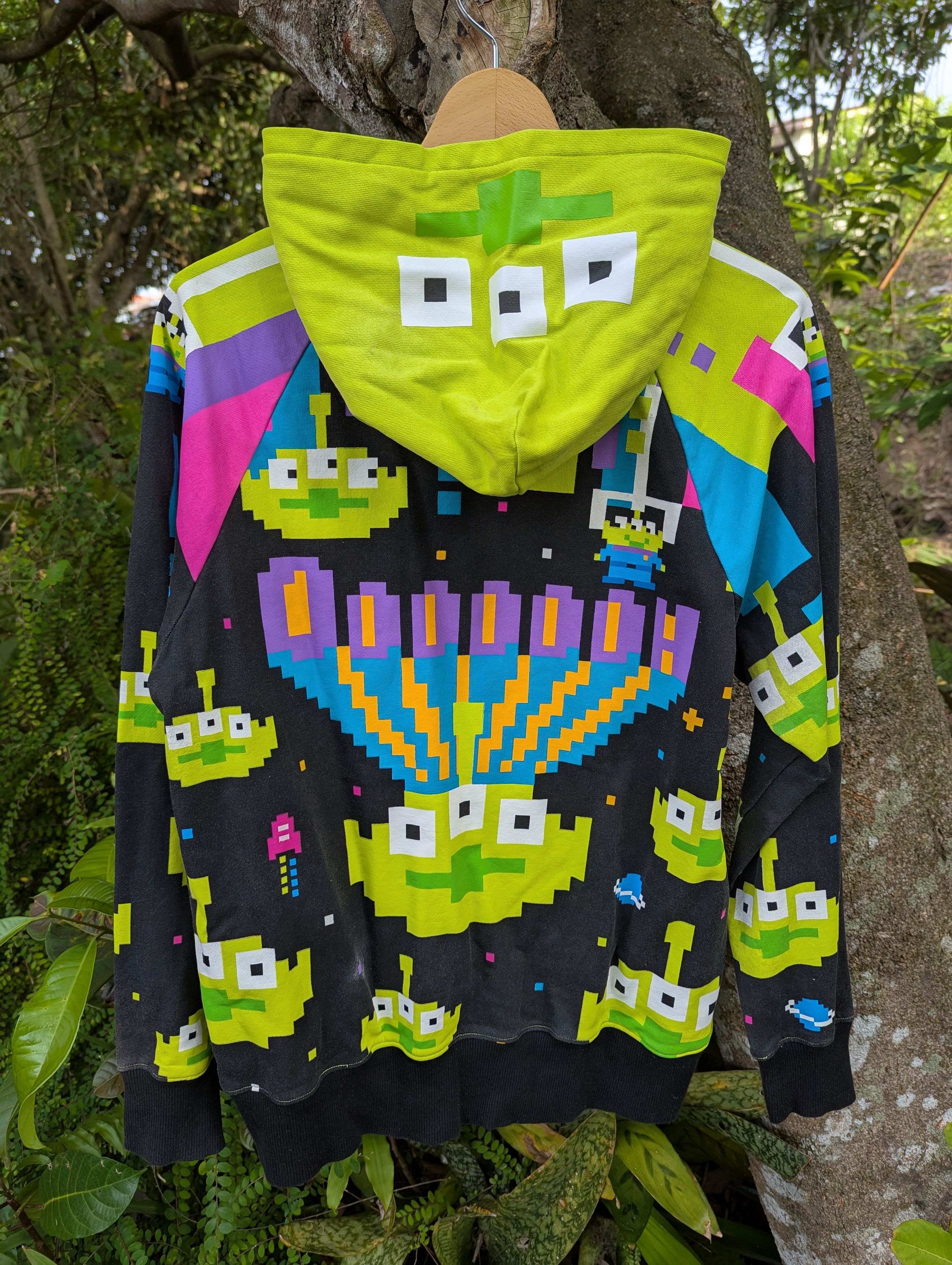 Disney Vintage Disney Resort Tokyo Toy Story Alien Zippered Hoodie Size US M / EU 48-50 / 2 - 5 Thumbnail