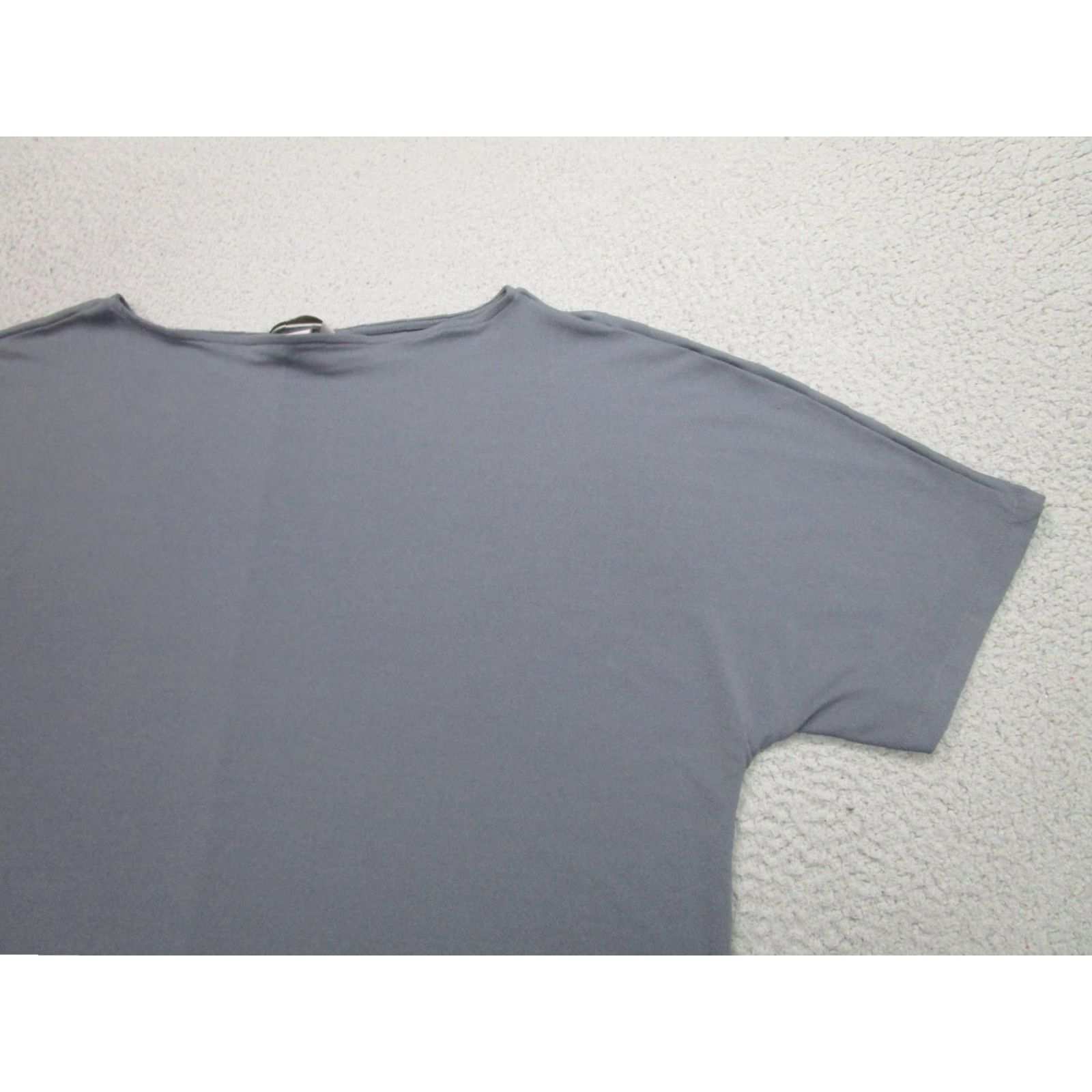 H&M H&M Shirt Womens Medium Gray Dolman Sleeve Boxy Stretch Relaxed Basic Top Size M / US 6-8 / IT 42-44 - 2 Thumbnail