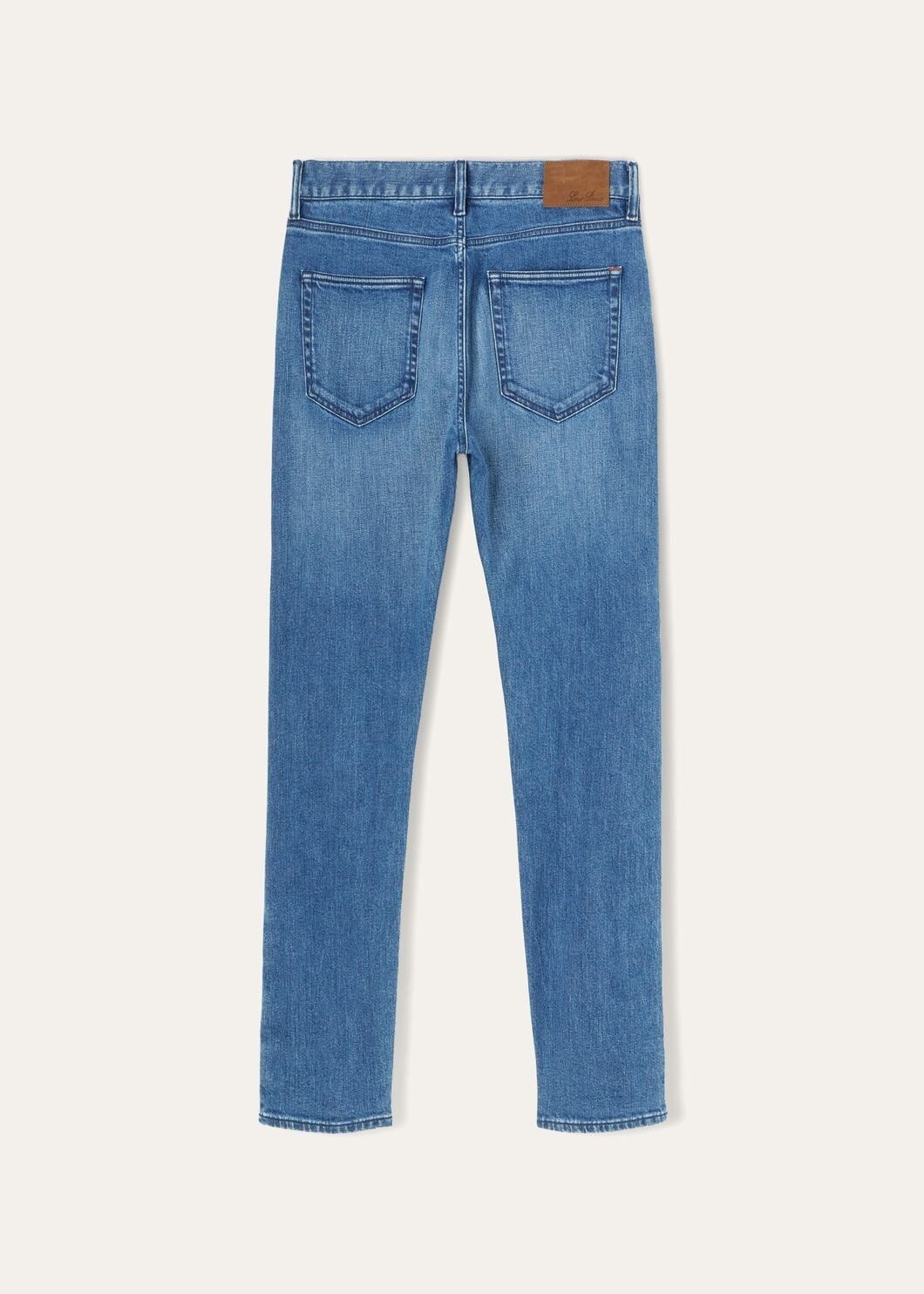 Loro Piana o1w1db10725 FAM2620 Doccio Pant in Blue Size US 34 / EU 50 - 6 Thumbnail