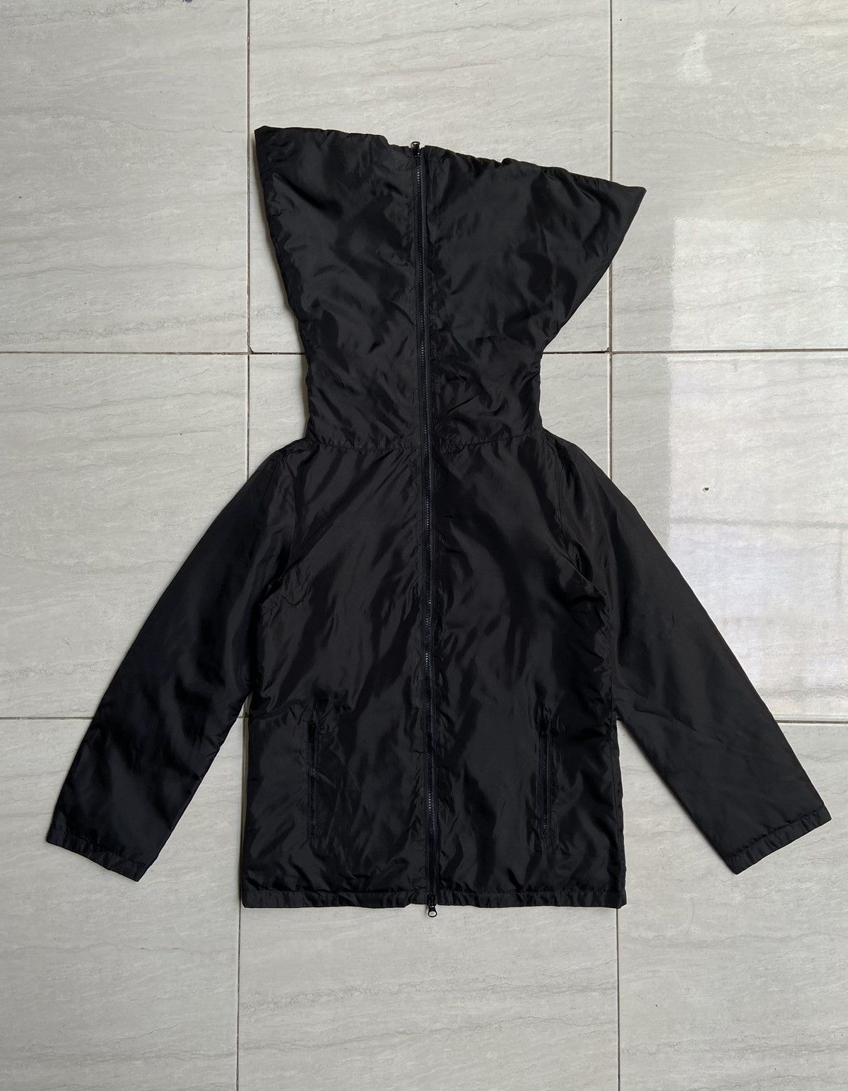 ATSURO TAYAMA Black Zipper Jacket