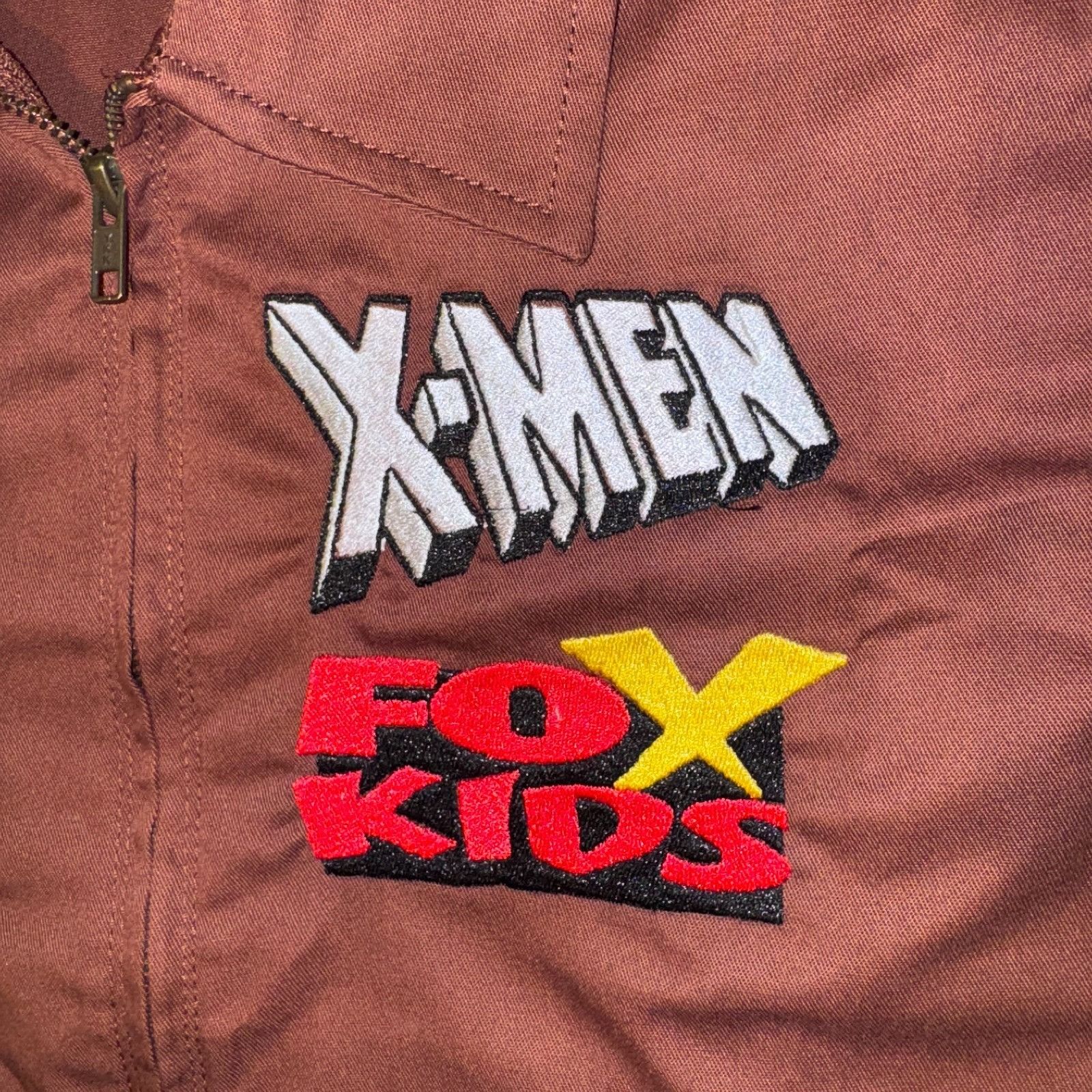 Other Vintage Rush Fox Kids Marvel X-Men Gambit & Rogue Brown Zip Size US M / EU 48-50 / 2 - 5 Thumbnail