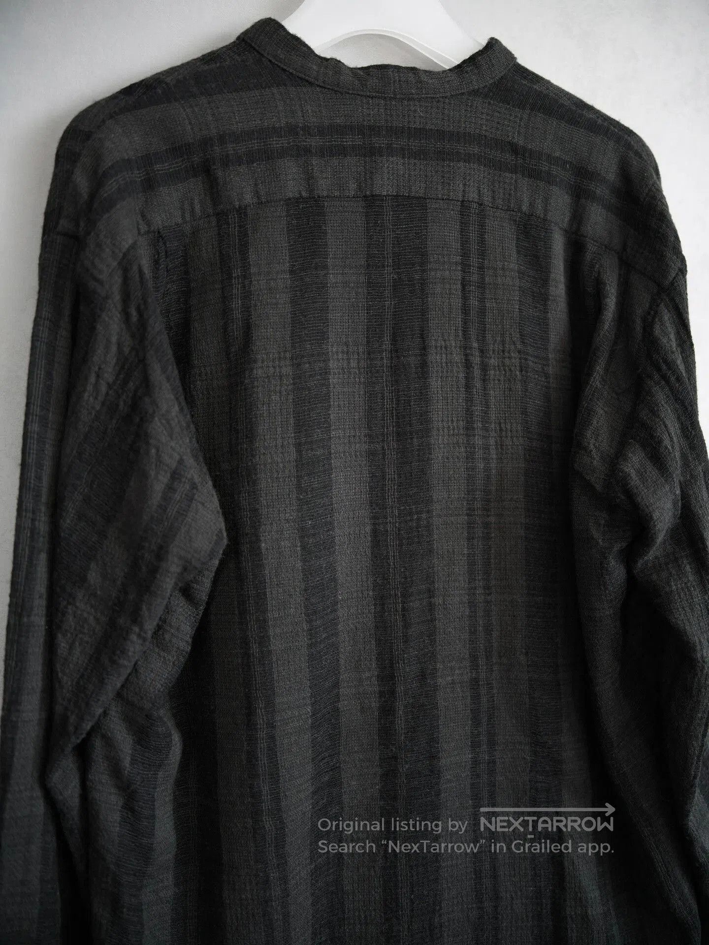 Geoffrey b.small 20SS Check Double-Layer Shirt.