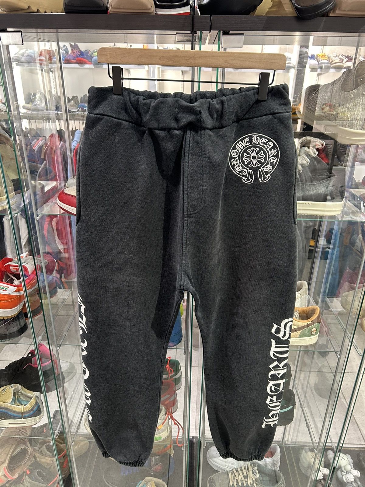 Chrome Hearts Chrome Hearts Horseshoe Logo Pants Size US 34 / EU 50 - 1 Thumbnail