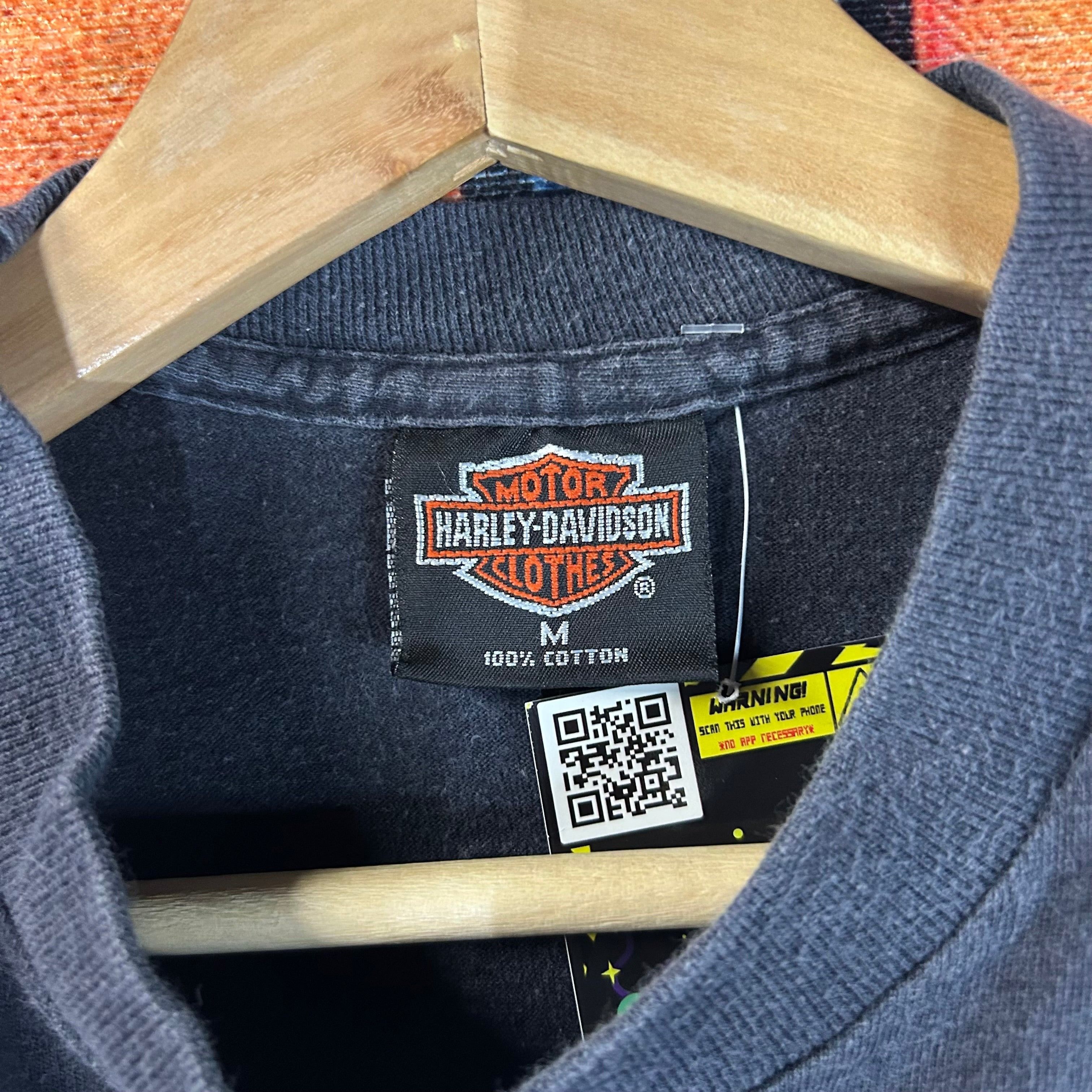 Harley Davidson Vintage 90s Harley Davidson Bald Eagle Tee Size Medium Size US M / EU 48-50 / 2 - 3 Thumbnail