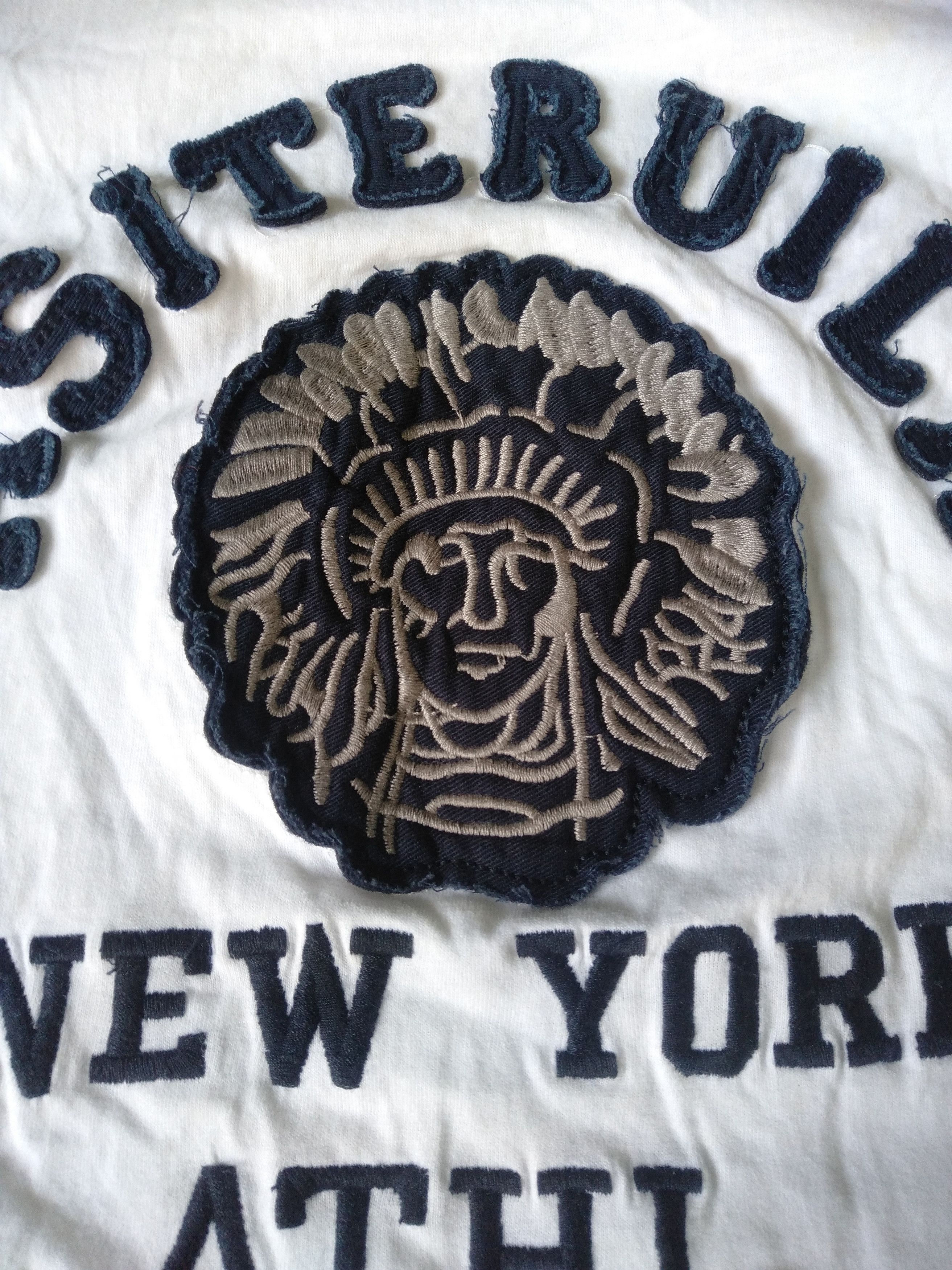 Japanese Brand Anjoy & Fitch Embroidery Logo Tee Asiteruila Size US S / EU 44-46 / 1 - 6 Thumbnail
