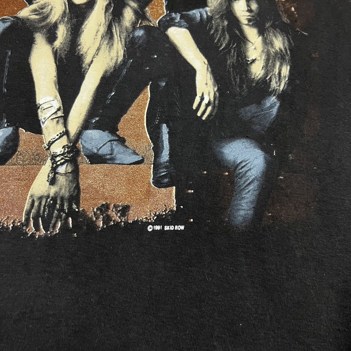 Band Tees Vintage Skid Row Band Japan Tour 1992 T Shirt Size US L / EU 52-54 / 3 - 9 Thumbnail