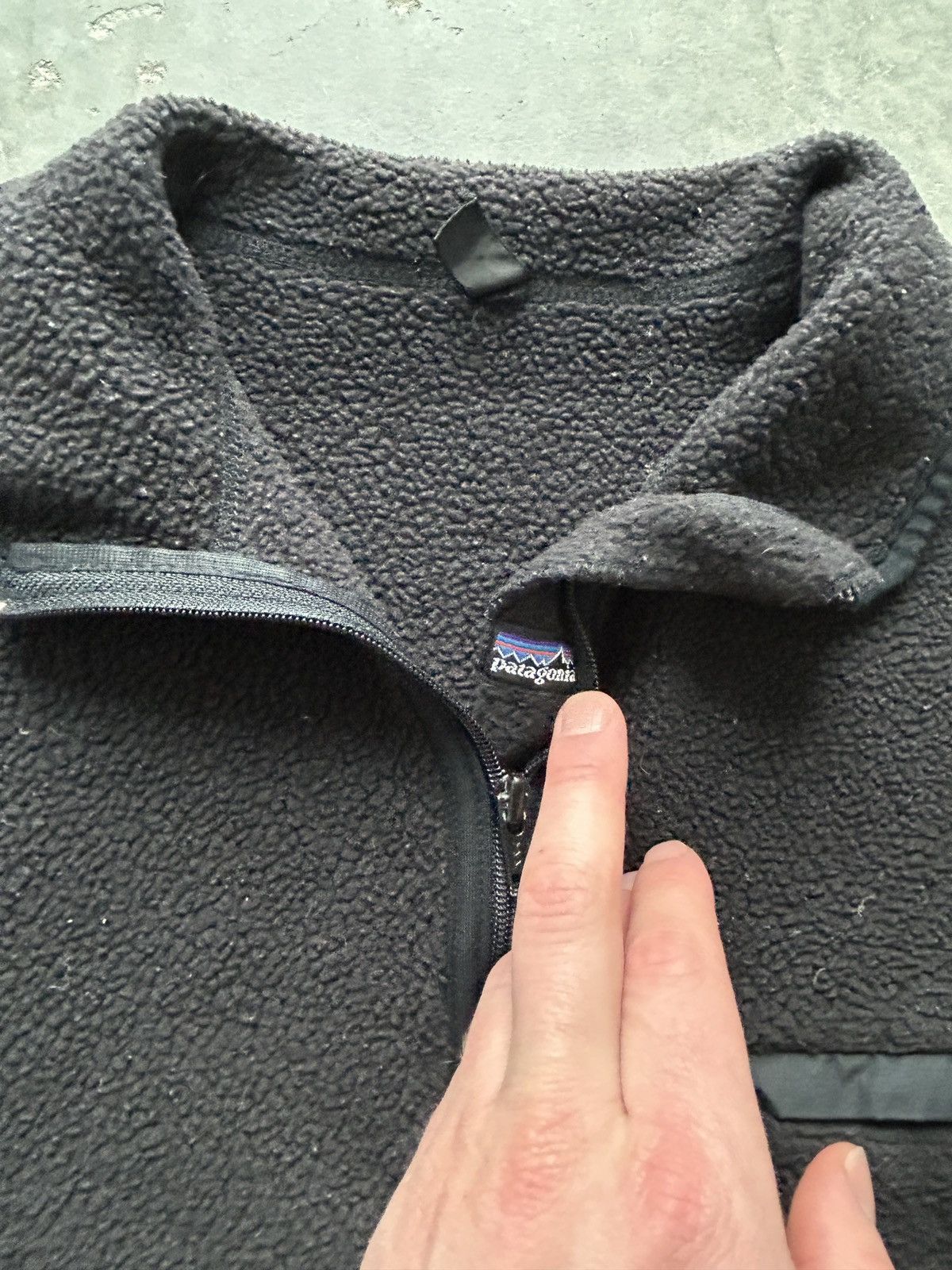 Patagonia Vintage 1993 Patagonia Quarter Zip Deep Pile Jacket Size US S / EU 44-46 / 1 - 3 Thumbnail