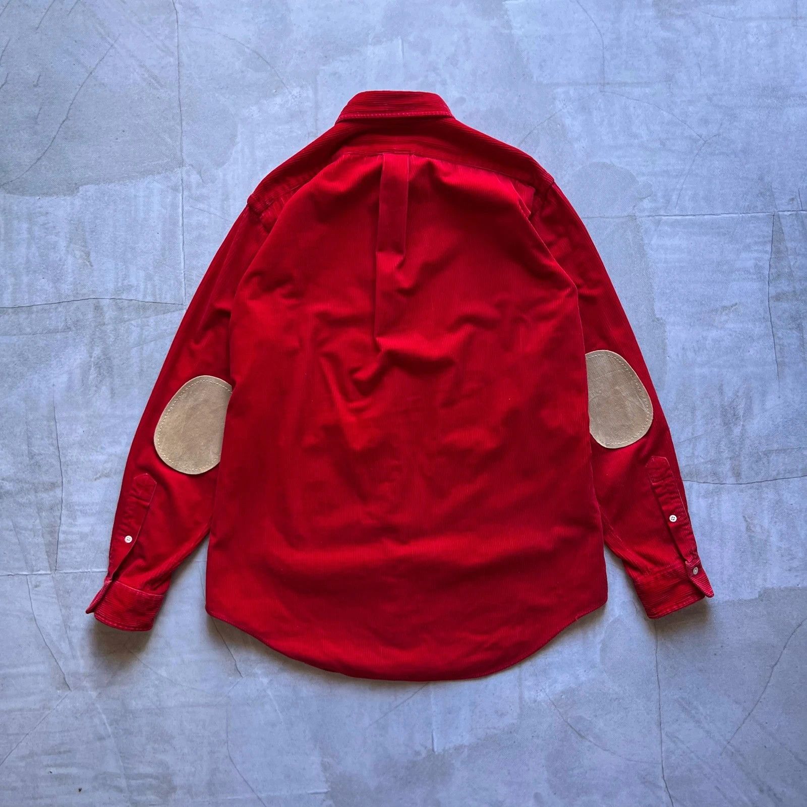 Polo Ralph Lauren vintage 90s Polo Ralph Lauren shirt long sleeve velvet Y2K Size US M / EU 48-50 / 2 - 2 Thumbnail
