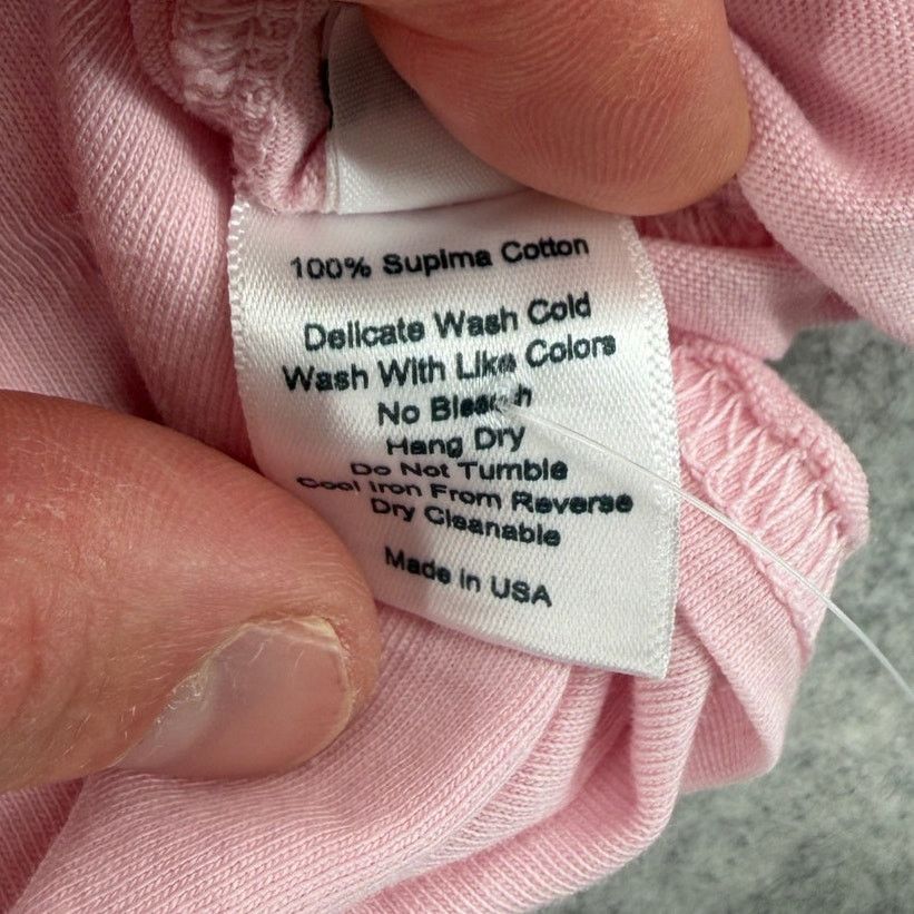 INTERMIX NWT St. Roche Echo Padded Shoulder Tee Pink Mini Dress XL Size XL / US 12-14 / IT 48-50 - 7 Thumbnail