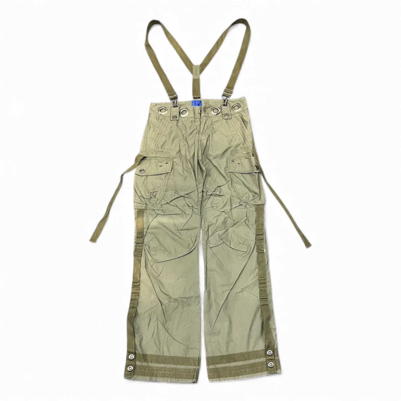 Seditionaries 2000s DOHC Bondage Cargo Jumpsuit Pant Ifsixwasnine Size US 30 / EU 46 - 2 Thumbnail