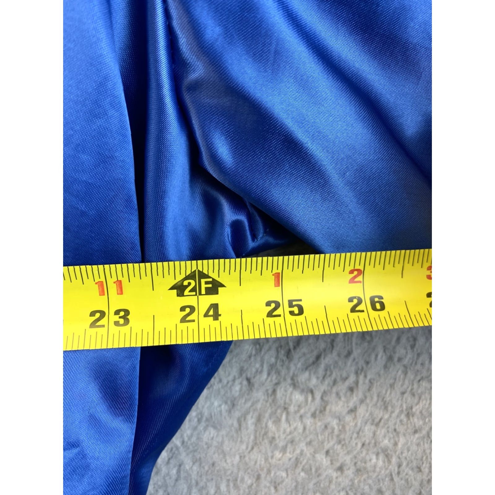 Vintage Vintage Satin Bomber Jacket XXL USA Blue vtg 90s fishing West Ark Size US XXL / EU 58 / 5 - 6 Thumbnail