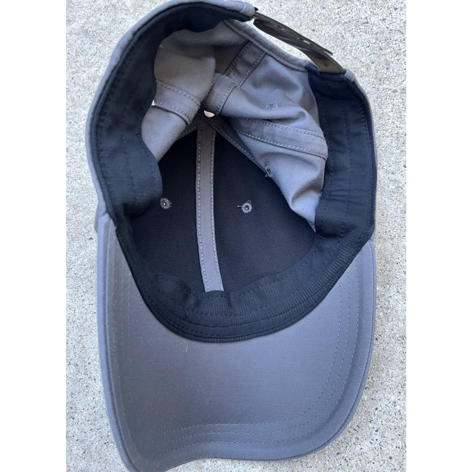 Lululemon Lululemon Baseball Cap Gray Adjustable One Size Sweat Activewear Casual Unisex Size ONE SIZE - 3 Thumbnail