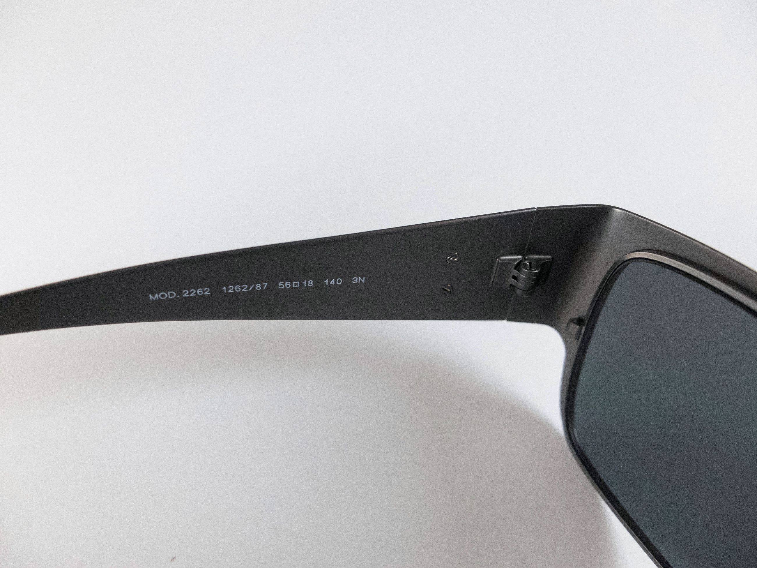 Versace VERSACE La Medusa metallic metal rectangle sunglasses Size ONE SIZE - 8 Thumbnail