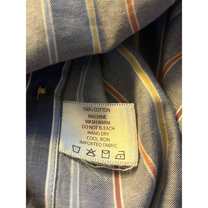 Robert Talbott VTG Robert Talbott Shirt Blue Stripe Button Down Dress XL Size US XL / EU 56 / 4 - 4 Thumbnail