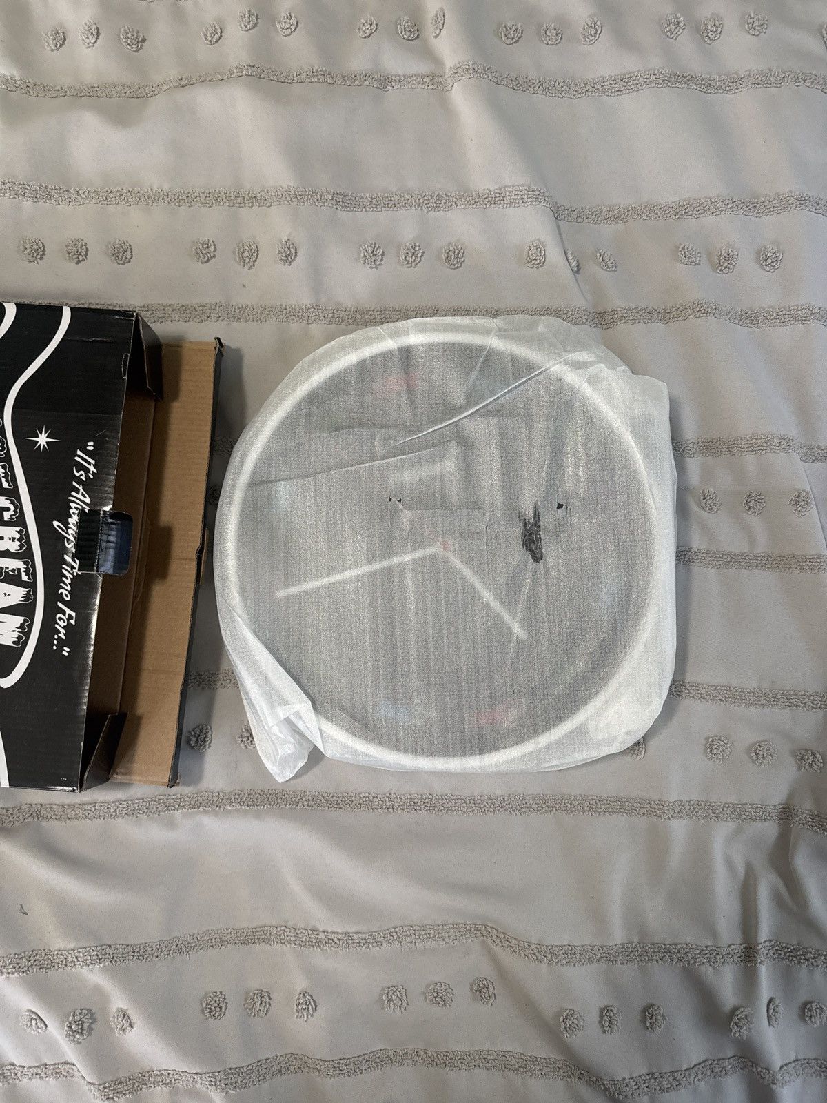 Icecream Father Time Clock (Black) Size ONE SIZE - 5 Thumbnail