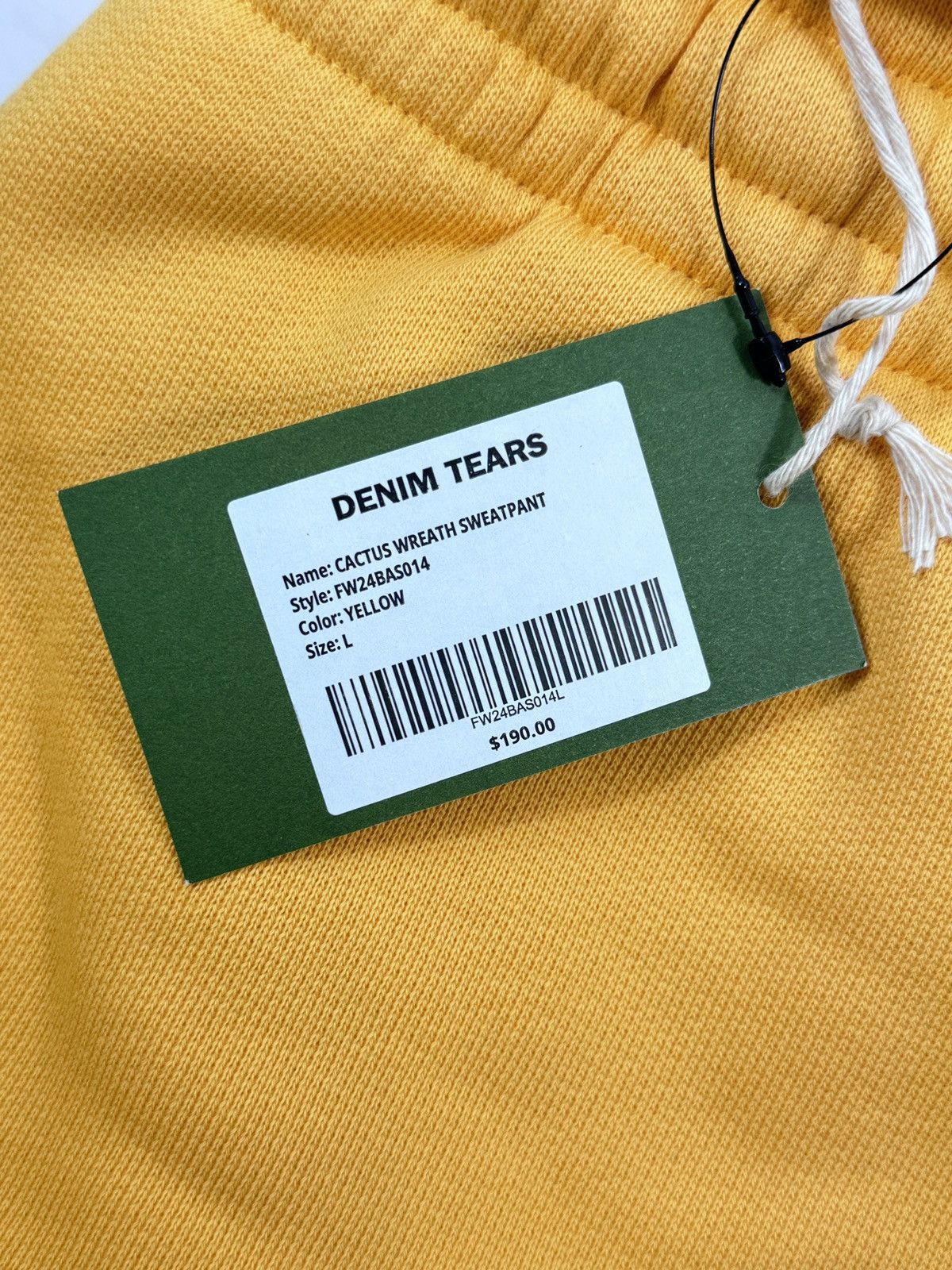 Cactus Plant Flea Market × DENIM TEARS LOGO PRINT SWEATPANTS Size US 34 / EU 50 - 4 Thumbnail