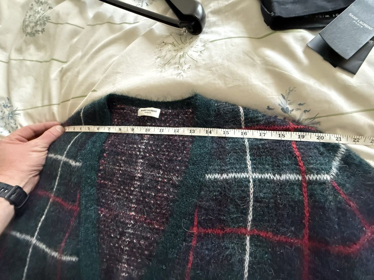 Saint Laurent Paris FW14 Saint Laurent cardigan mohair wool Hedi Slimane Grail Size US XL / EU 56 / 4 - 8 Thumbnail