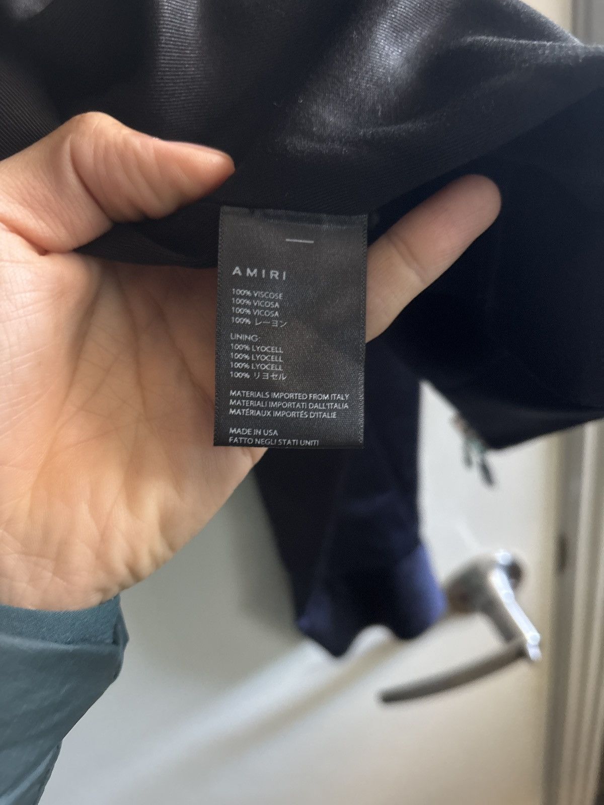 Amiri Amiri billiard Jacket Size US S / EU 44-46 / 1 - 3 Thumbnail