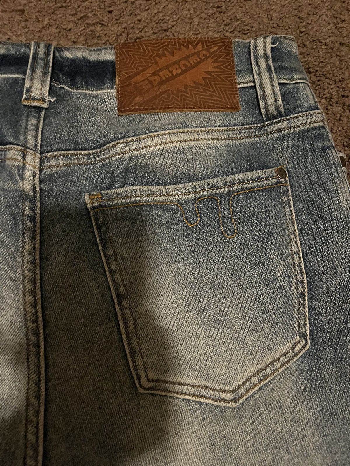 Billionaire Boys Club × Icecream icecream Running Dog Jeans Blue wash Size US 30 / EU 46 - 5 Thumbnail