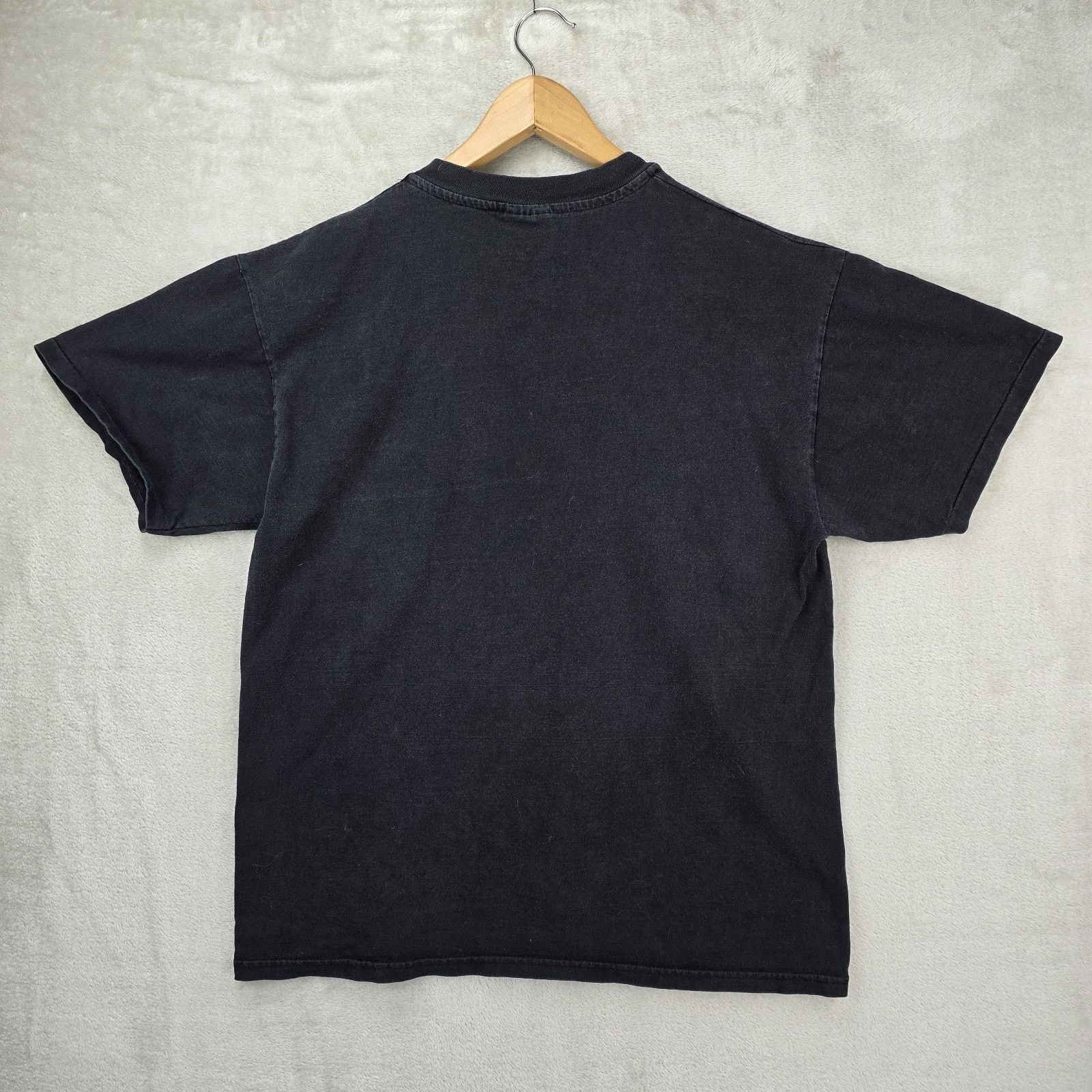 Hanes Vintage Chicago Bulls Shirt Mens Large Black 90s 1994 NBA Size US L / EU 52-54 / 3 - 8 Thumbnail