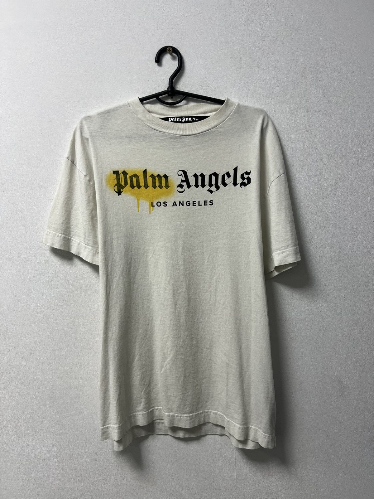Palm Angels Palm Angels t shirt oversized tee Sprayed logo Venice Beach Size US M / EU 48-50 / 2 - 1 Thumbnail