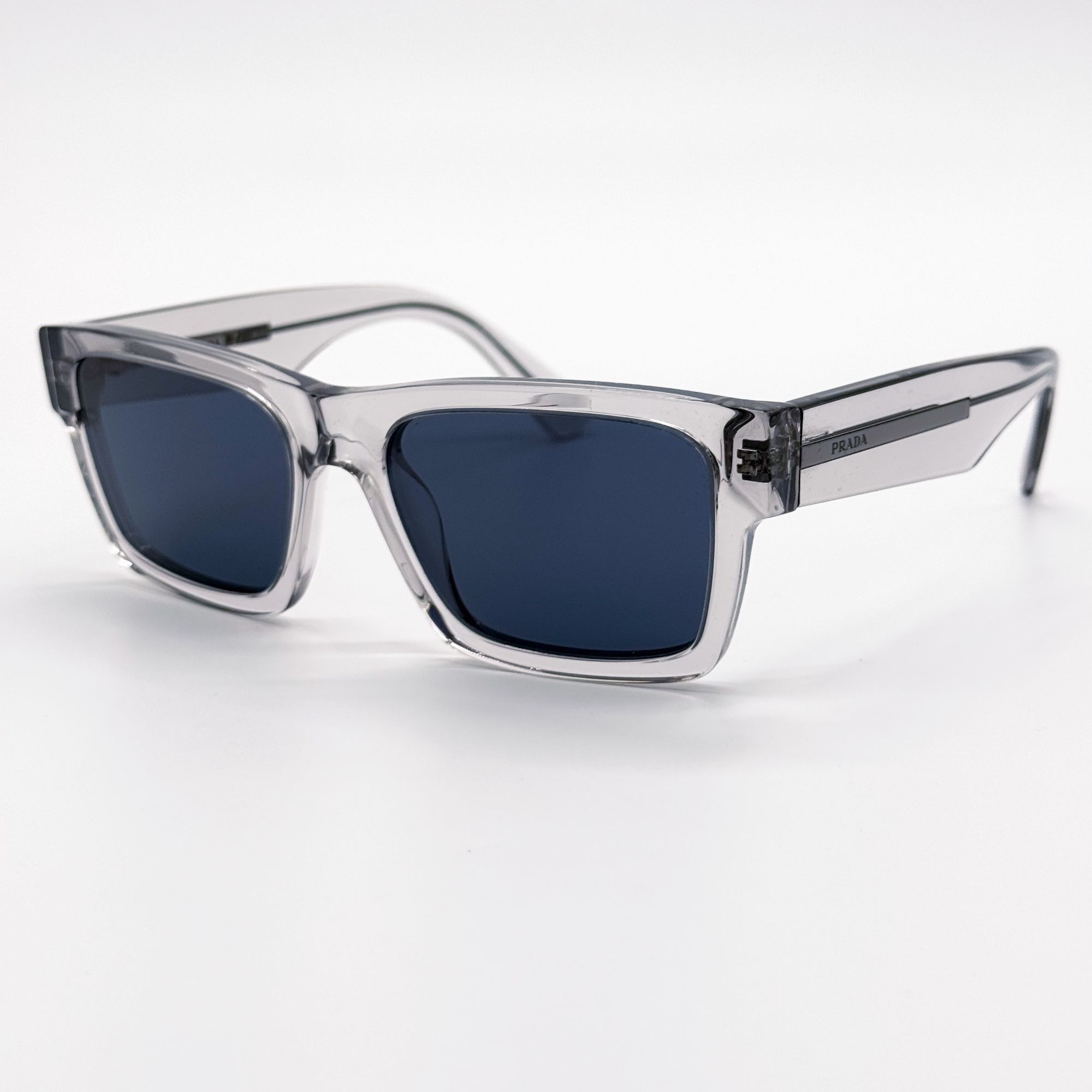 Prada NEW PRADA SUNGLASSES PR25ZS U430A9 GRAY PR 25ZS, SPR 25Z Size ONE SIZE - 3 Thumbnail
