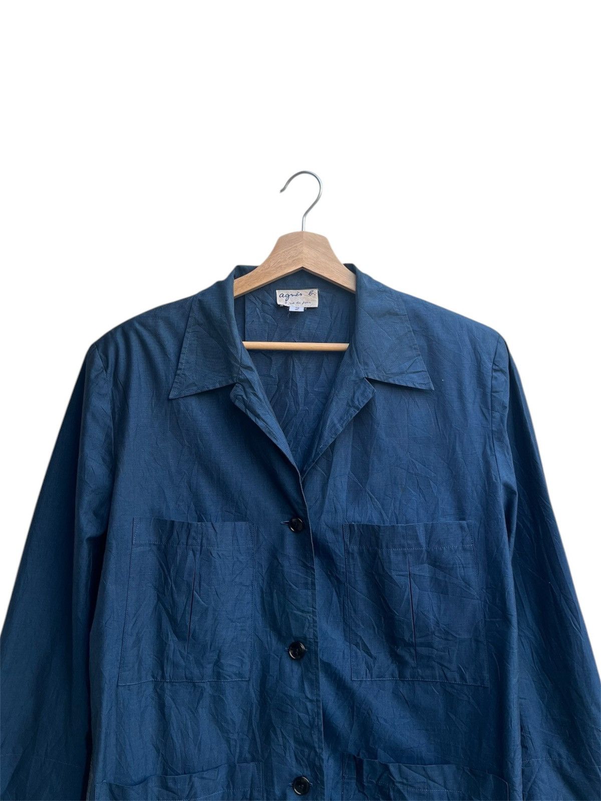 agnes b. Agnes B. Light Jacket Size 2 Made in Japan Size L / US 10 / IT 46 - 5 Thumbnail