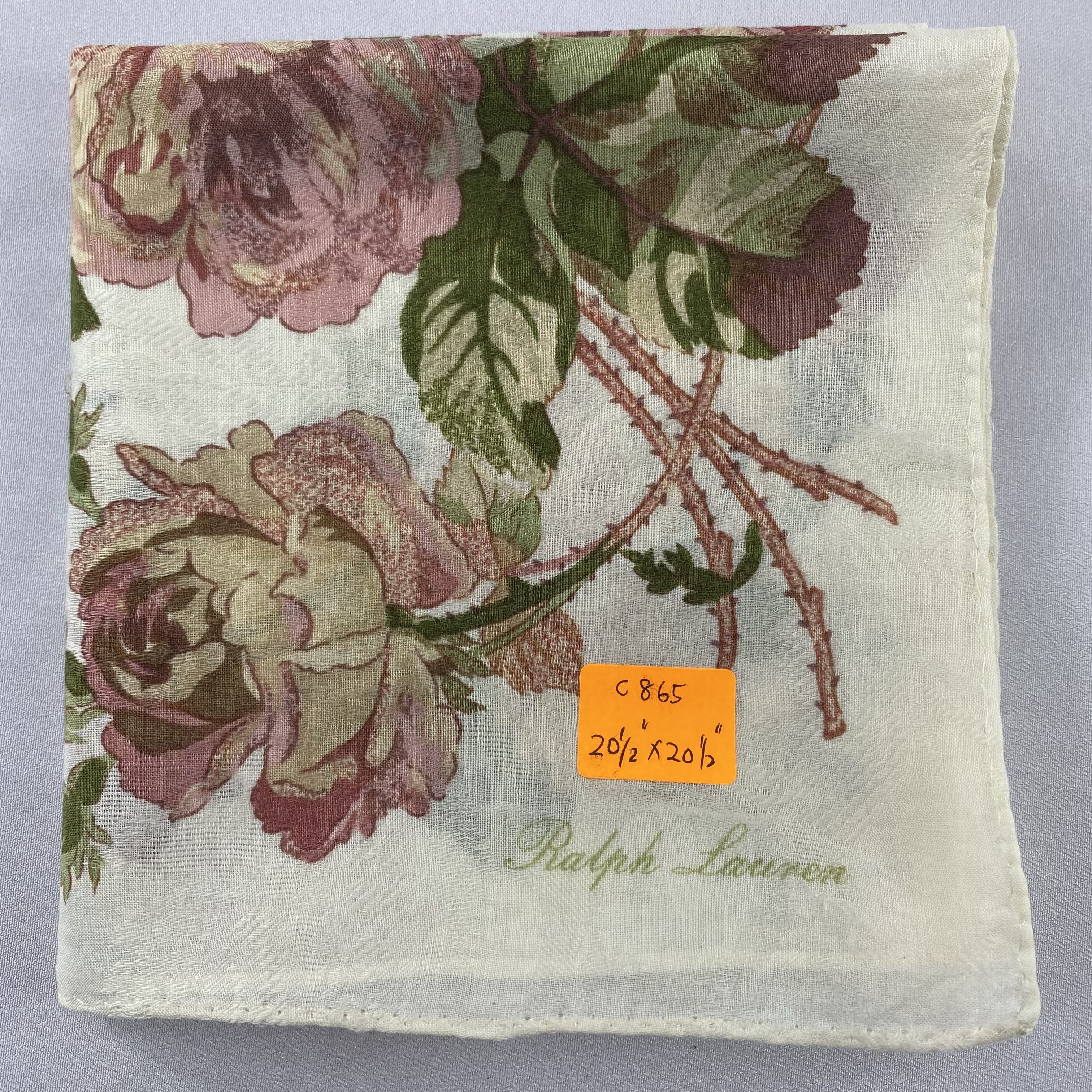 Ralph Lauren Ralph Lauren Handkerchief / Bandana / Neckerchief C865 Size ONE SIZE - 7 Thumbnail