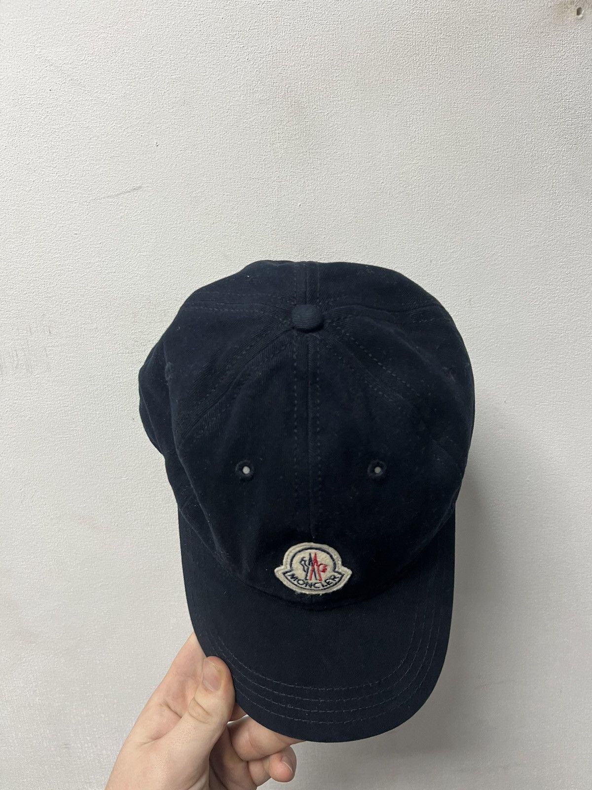 Moncler Men's Moncler Baseball Cap Hat Black Blue One Size Luxury Size ONE SIZE - 7 Thumbnail