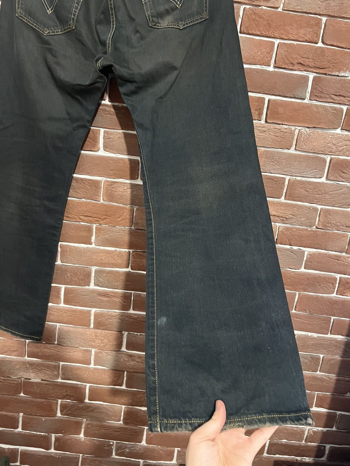 Levi's Levi’s 501 36x32 dirty washed damaged grunge flared jeans Size US 36 / EU 52 - 8 Thumbnail