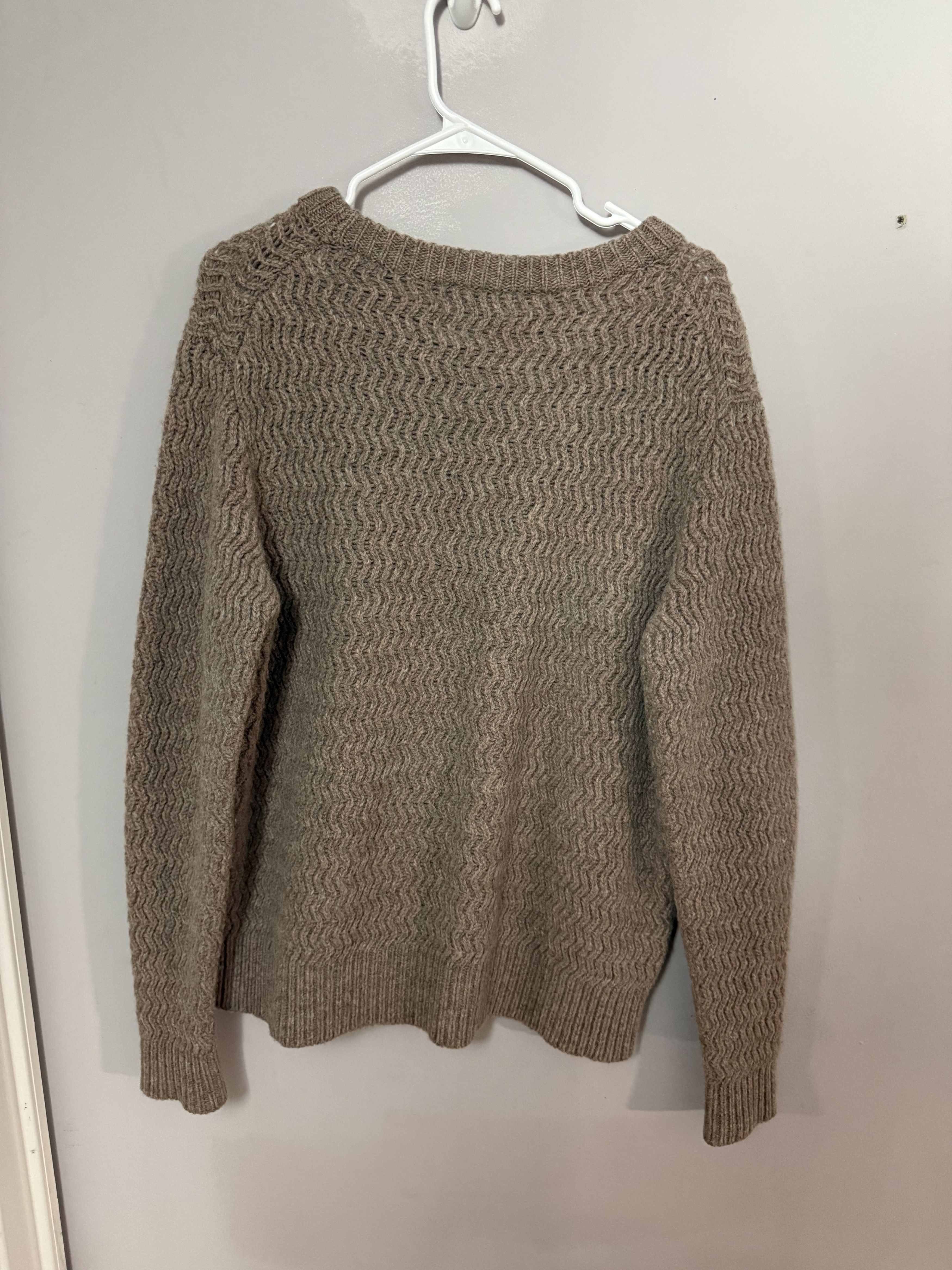 Acne Studios Acne Studios Nyle Herringbone Knit Sweater Size US M / EU 48-50 / 2 - 2 Thumbnail