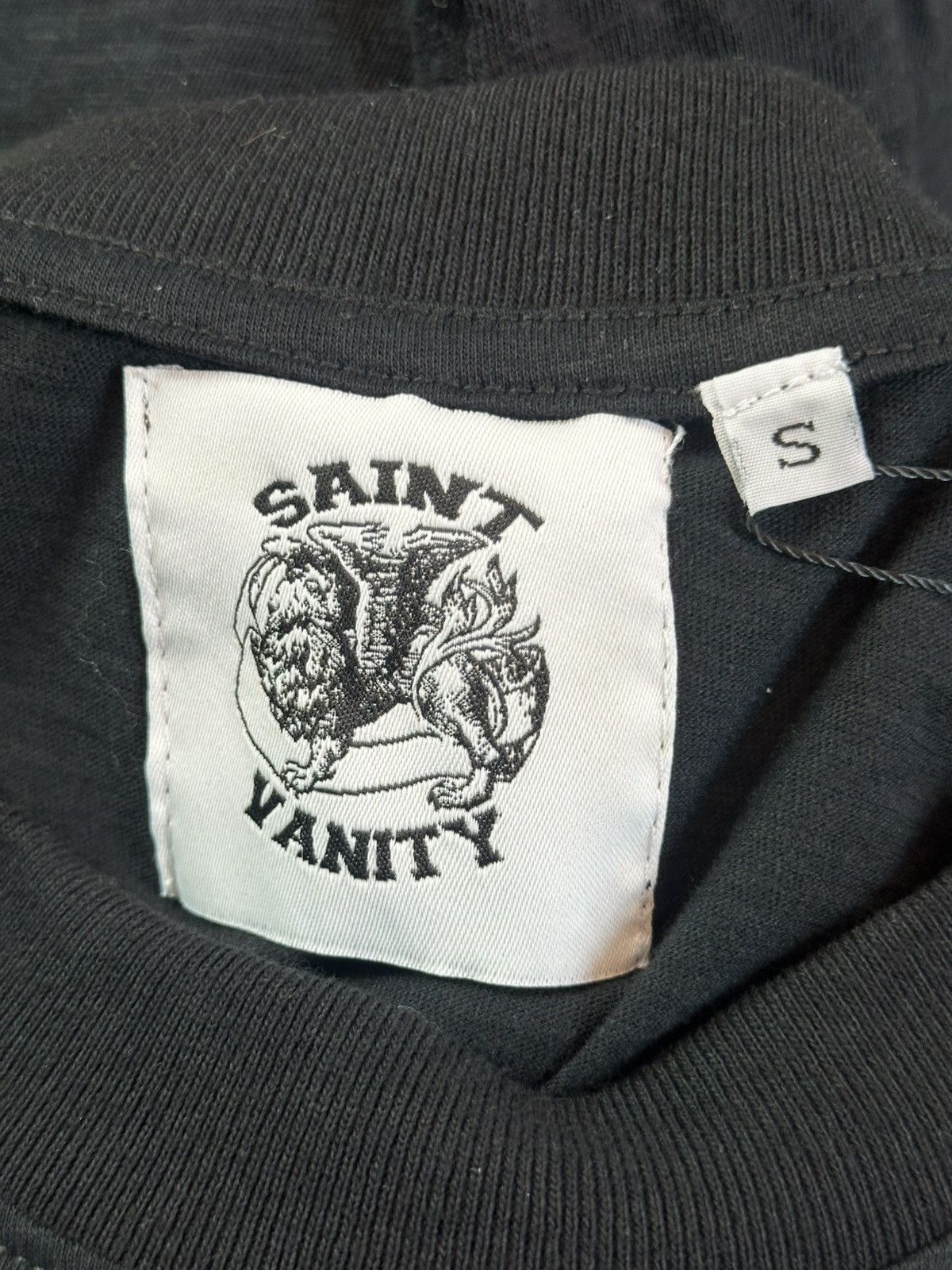 Saint Vanity Saint vanity "Monochromatic" Black griffin tee XL Size US XL / EU 56 / 4 - 2 Thumbnail