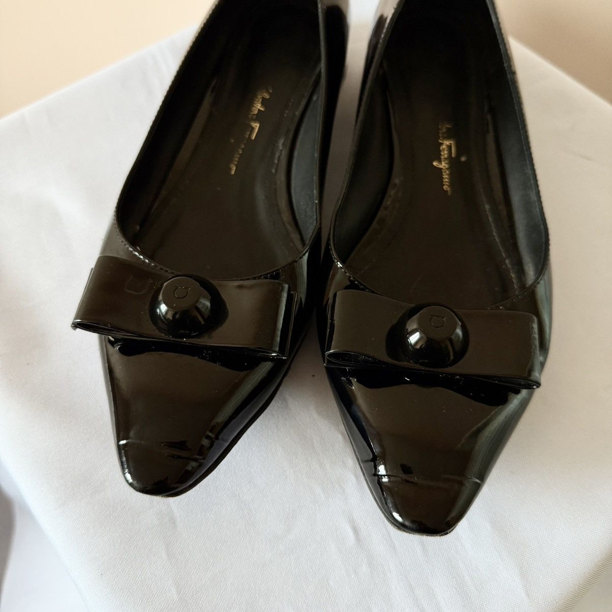 Salvatore Ferragamo RARE Salvatore Ferragamo Vara Bow Shoes Jil Sander Vibe Size US 7 / IT 37 - 3 Thumbnail
