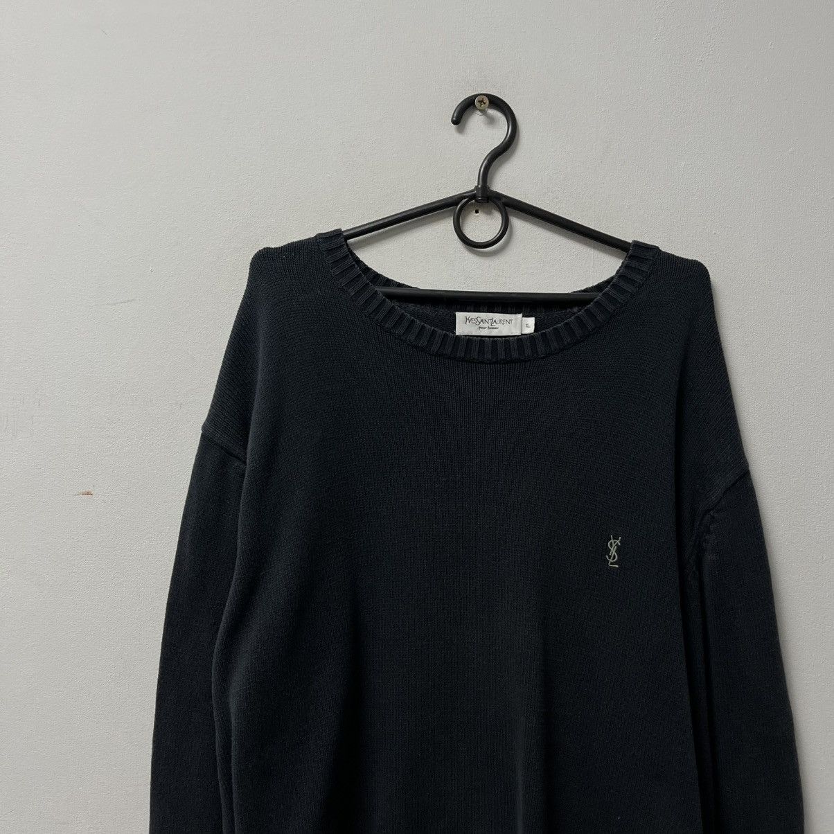 Yves Saint Laurent Vintage 90s YSL Yves Saint Lauren Knit Sweater Streetwear Size US XL / EU 56 / 4 - 4 Thumbnail
