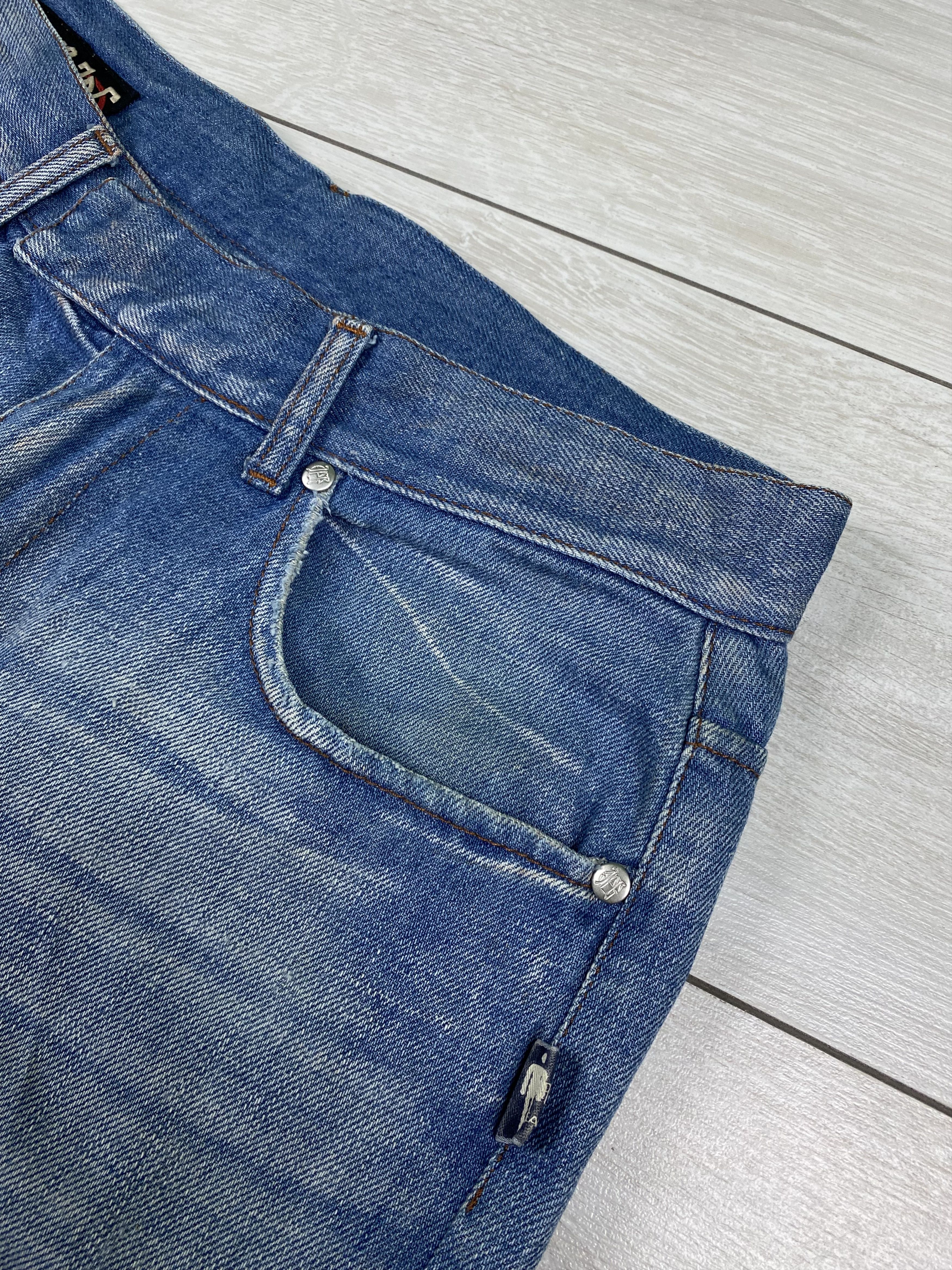 Jean Paul Gaultier Vintage Jean Paul Gaultier 90s straight blue jeans sz 32 Size US 32 / EU 48 - 14 Thumbnail