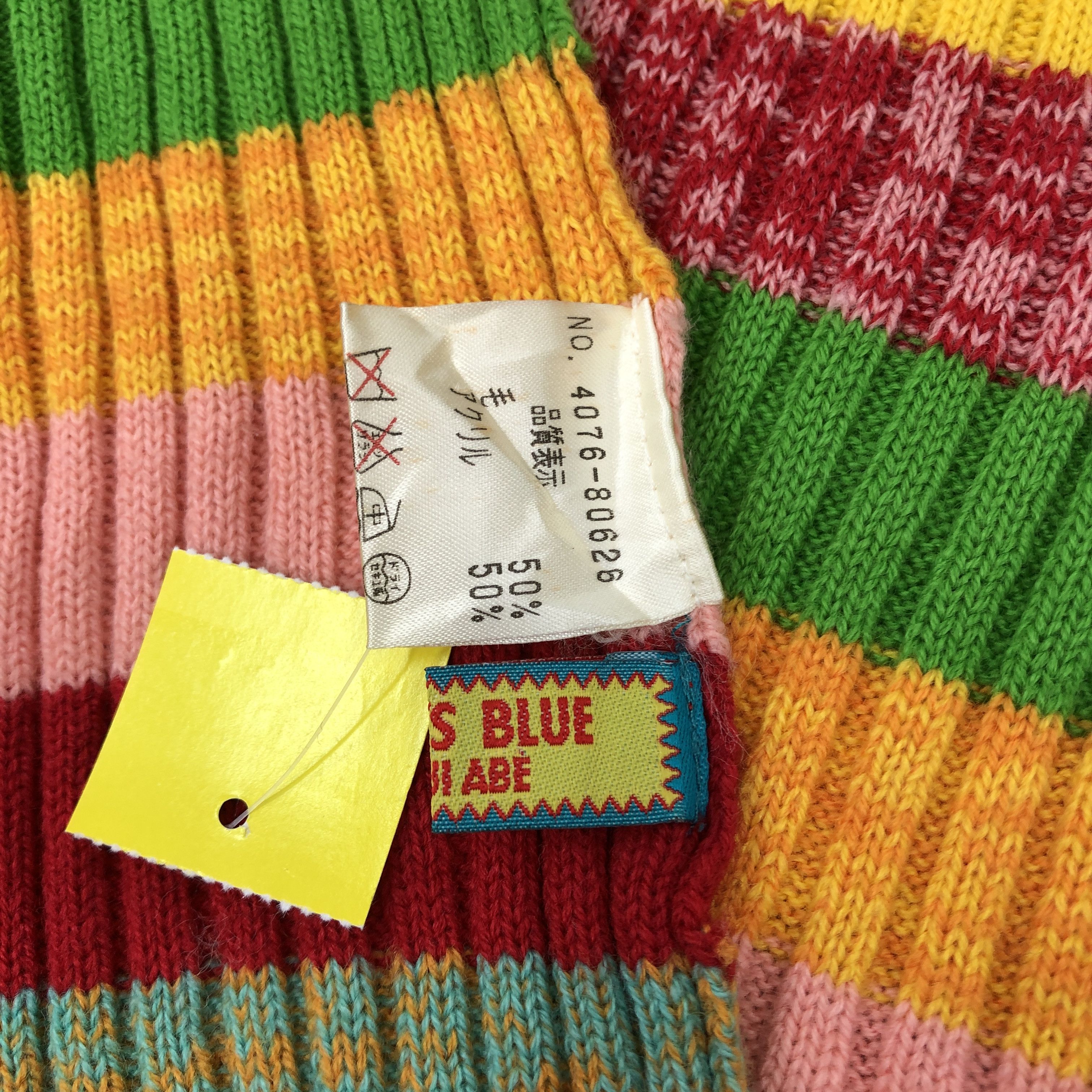 Japanese Brand Betty's Blue Shinji Abe Scarf / Muffler / Neckwear Size ONE SIZE - 5 Thumbnail