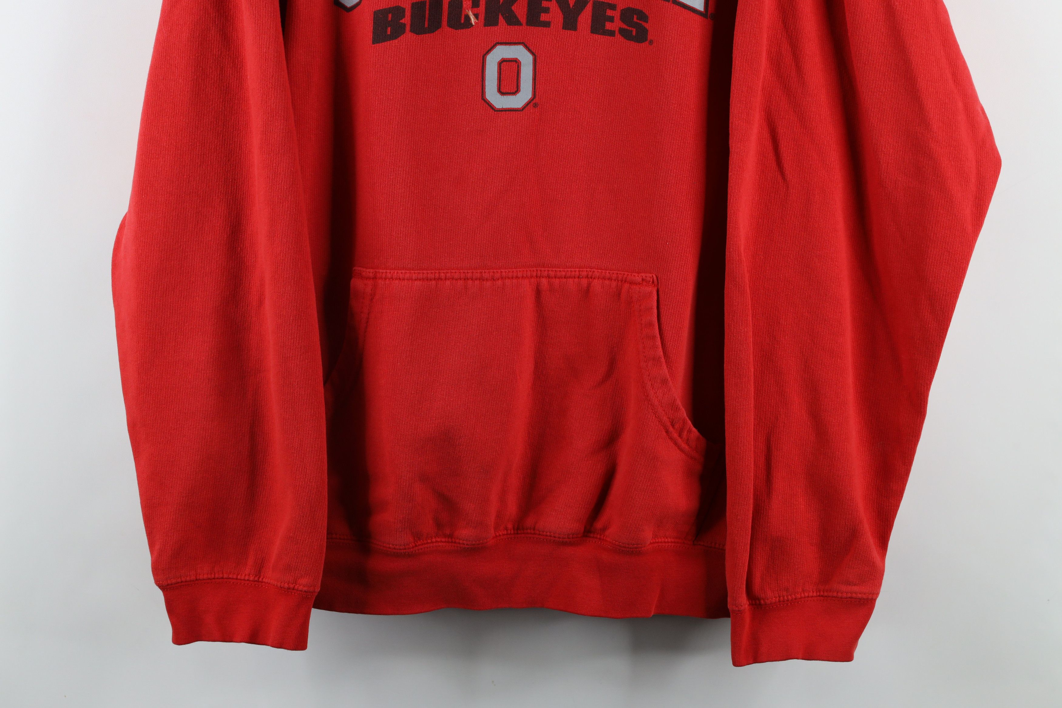 Vintage Vintage Out Ohio State University Hoodie Sweatshirt Red Size US L / EU 52-54 / 3 - 3 Thumbnail
