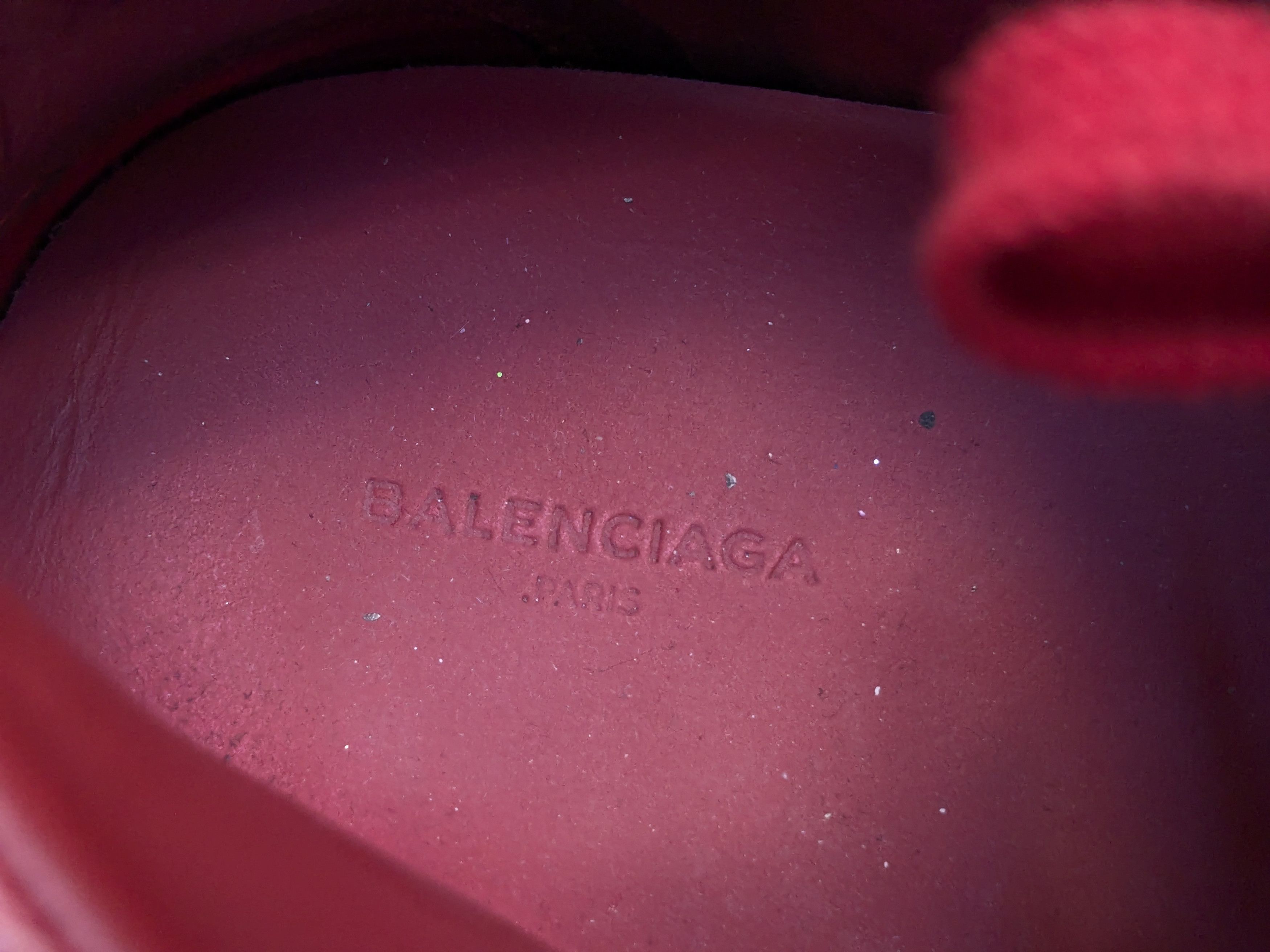 Balenciaga Balenciaga Arena Red 11 High Tops Leather Size US 11 / EU 44 - 7 Thumbnail