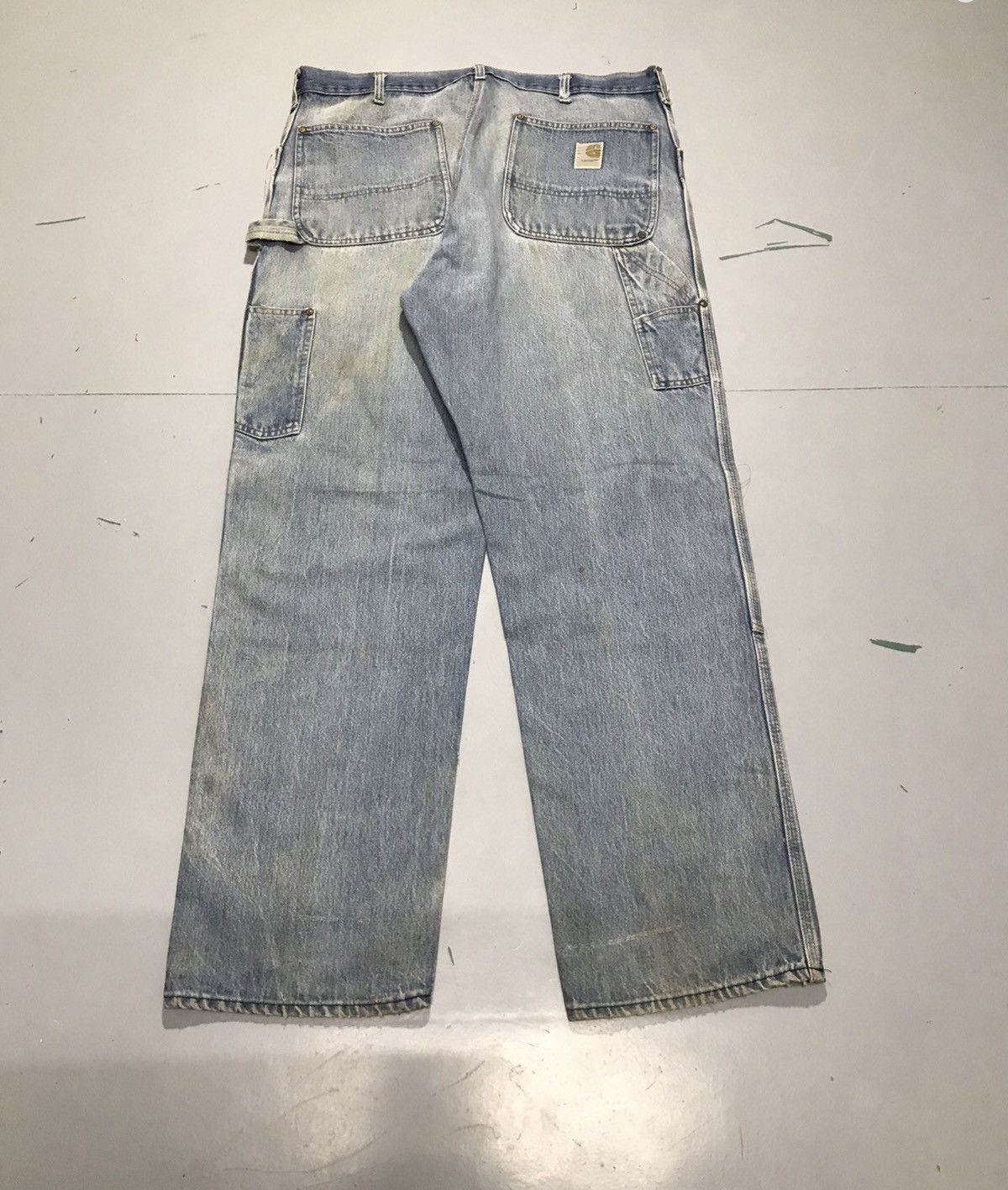 Carhartt Vintage super thrashed carhartt double knee denim Size US 40 / EU 56 - 2 Thumbnail