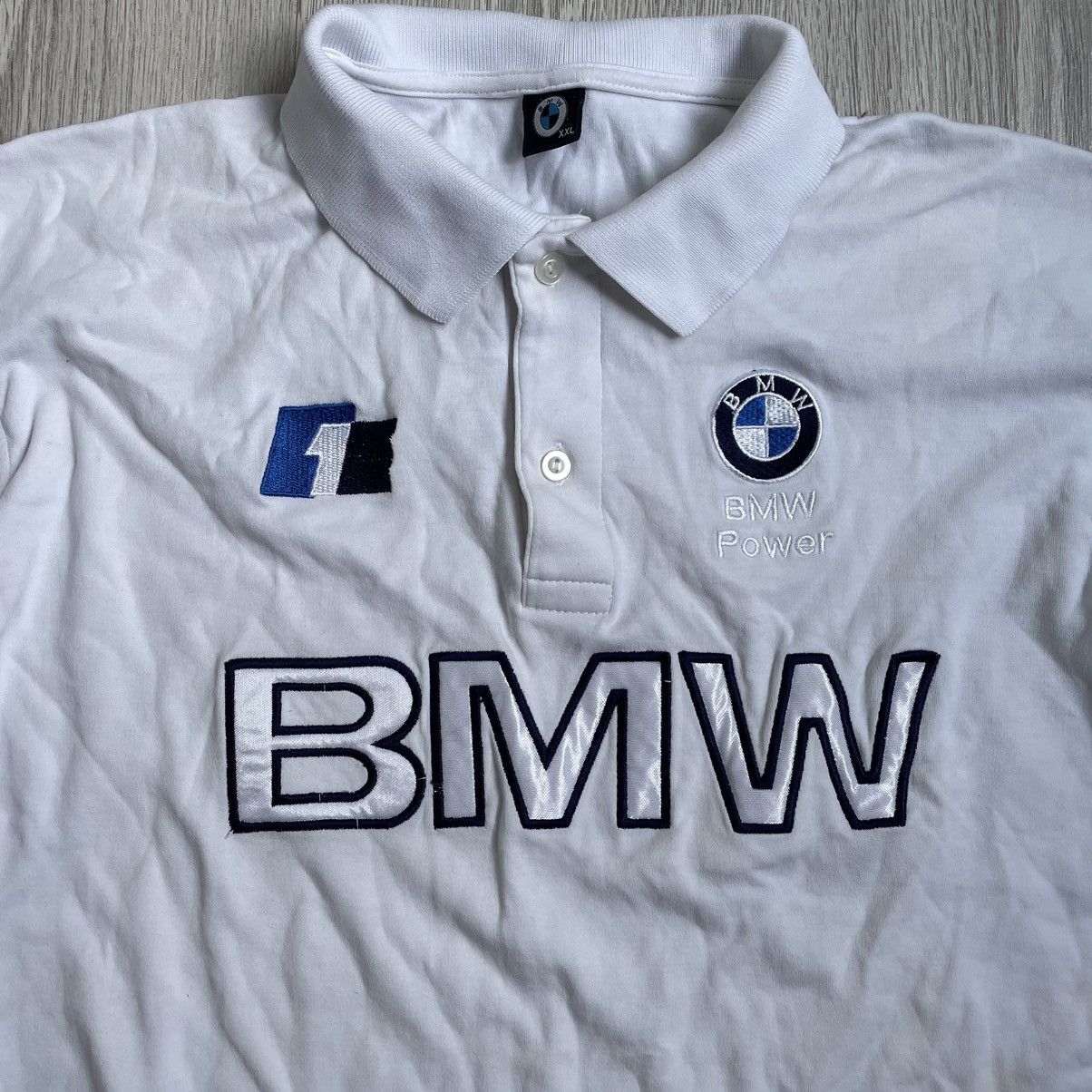 BMW BMW Vintage Racing Polo Y2K Size US L / EU 52-54 / 3 - 4 Thumbnail