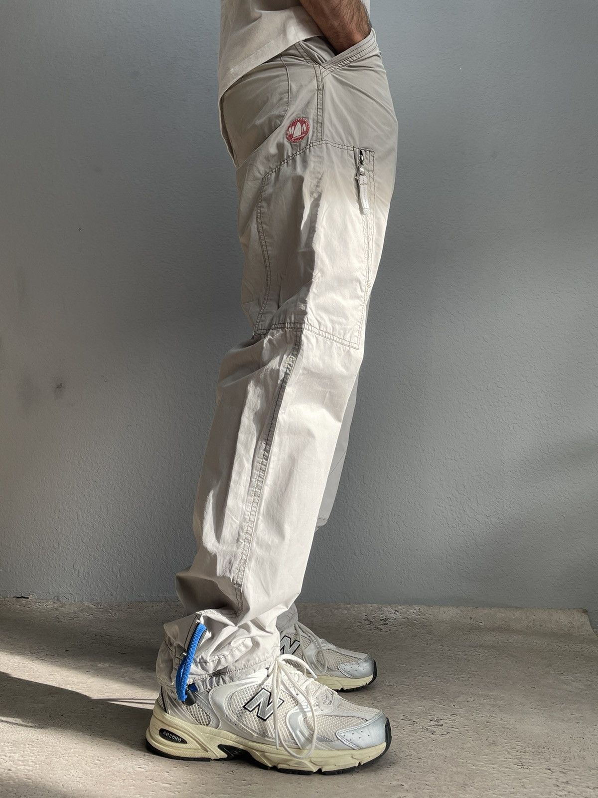 Japanese Brand × Vintage Vintage Like Diesel Y2K Baggy Fit Cargo Pants Jeans Size US 31 - 3 Thumbnail